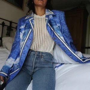 Escada Luxury Escada Silk Dolphin Printed Size M / US 6-8 / IT 42-44 - 2 Thumbnail