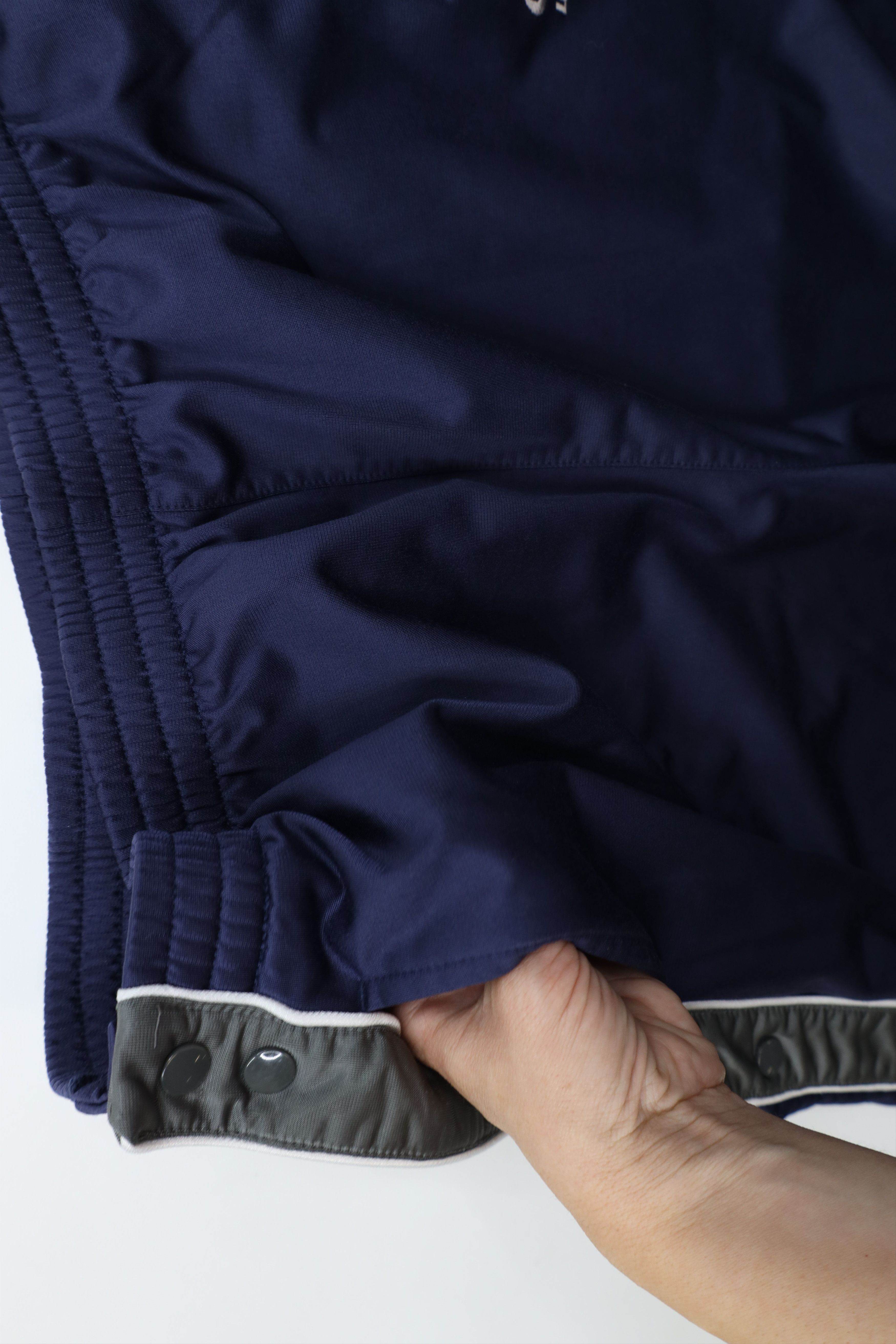 Vintage Vintage 90s Streetwear Block Tearaway Wide Leg Sweatpants Size US 38 / EU 54 - 8 Thumbnail