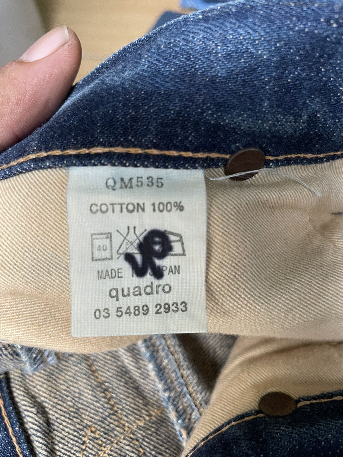 If Six Was Nine Japan Brand Medio Quadro Flare Jeans Made In Japan Size US 30 / EU 46 - 16 Thumbnail