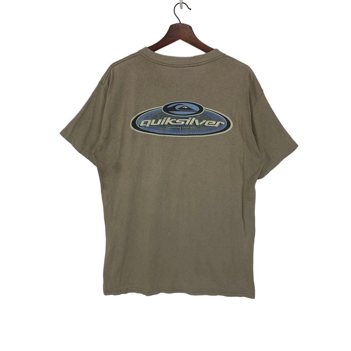 Quiksilver × Vintage Vintage Quiksilver Surf Tshirt Big Logo Size US M / EU 48-50 / 2 - 1 Thumbnail