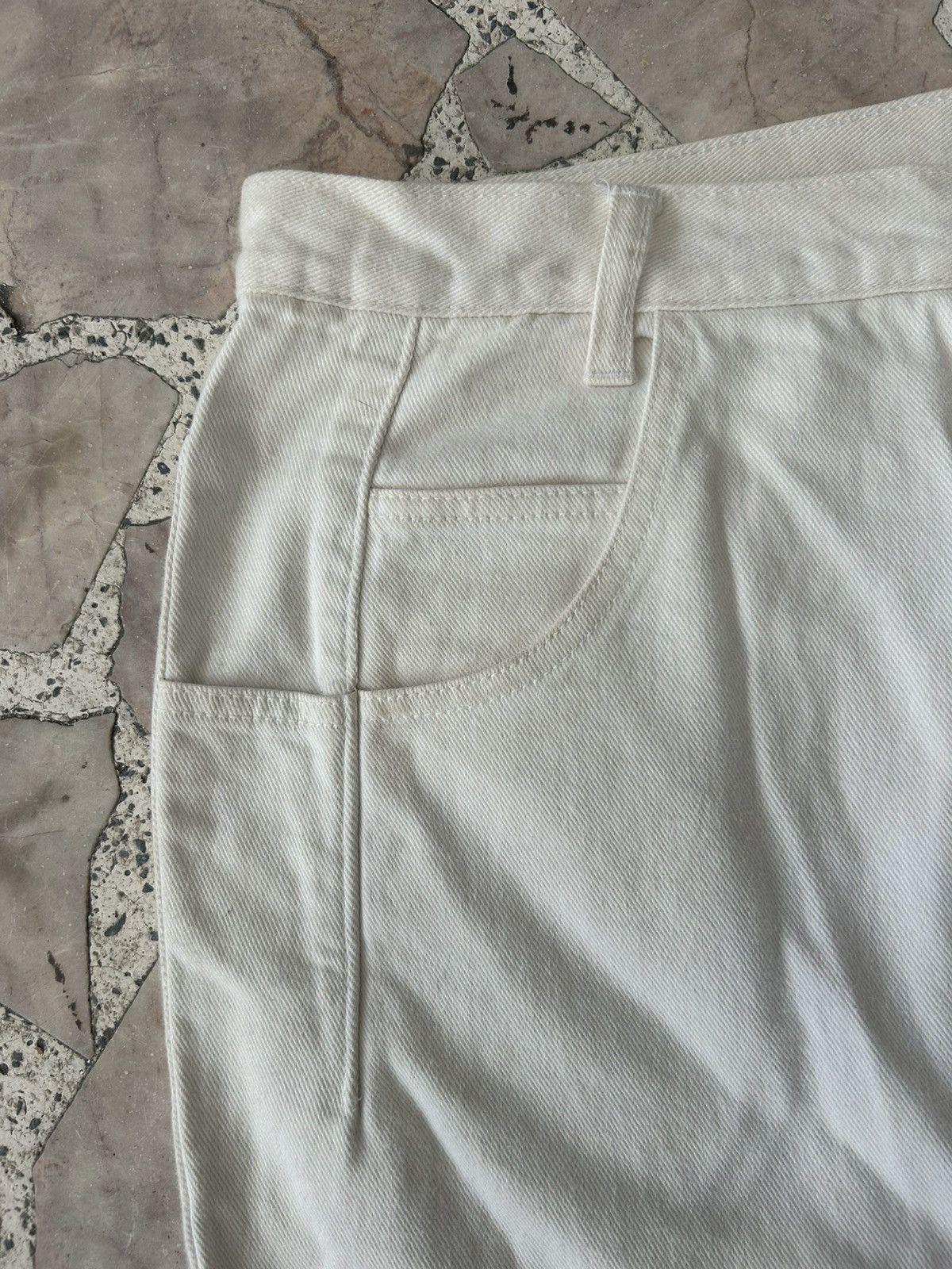 Guess Guess USA Denim White Vintage Size US 37 - 5 Thumbnail