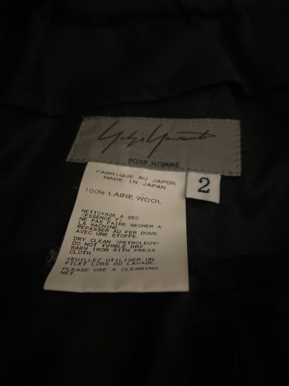 Yohji Yamamoto Yohji Yamamoto Pour Homme skirt sarouel pants Size US 30 / EU 46 - 12 Thumbnail