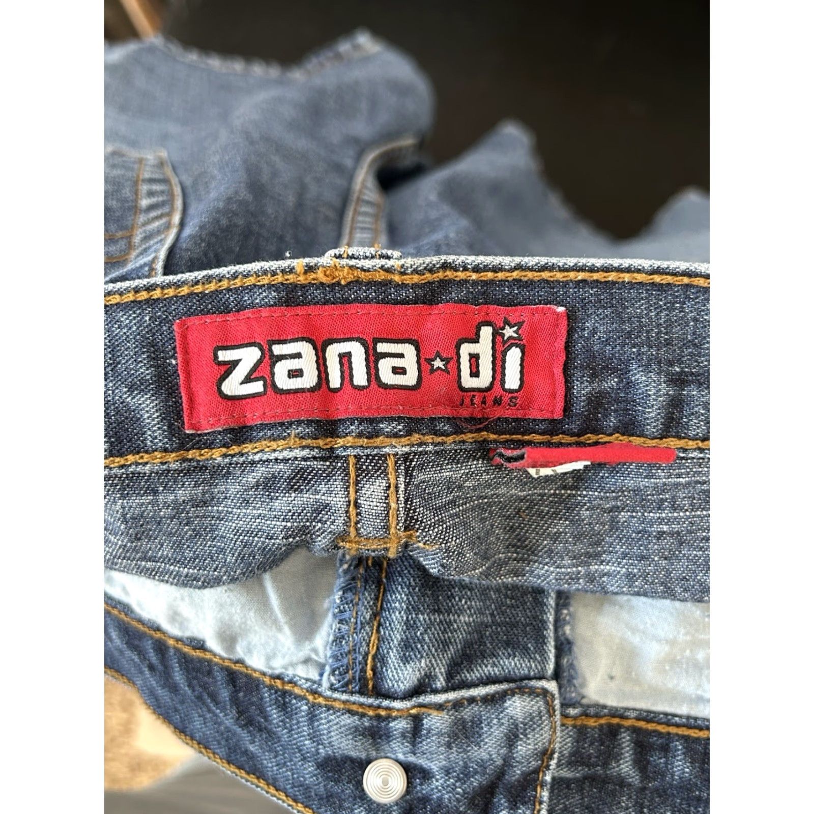 Vintage Zana Di Shorts Womens Denim High Rise 5 Pocket Vintage Style Bermuda sz 20 Blue Size 42" / US 20 - 6 Thumbnail