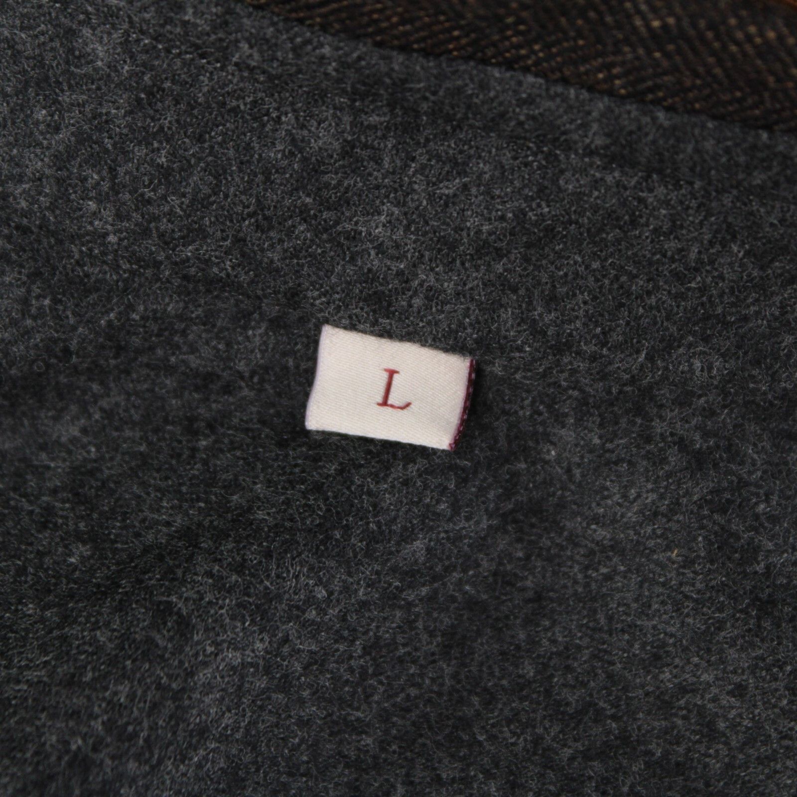 Luciano Barbera Luciano Barbera Overshirt Size L US In Brown Wool Blend Size US L / EU 52-54 / 3 - 8 Thumbnail