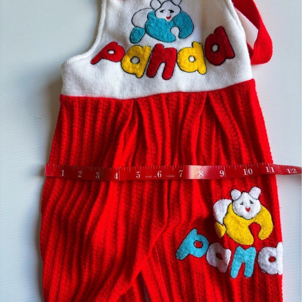 Designer Vintage 1990’s Panda Overalls Size ONE SIZE - 4 Thumbnail