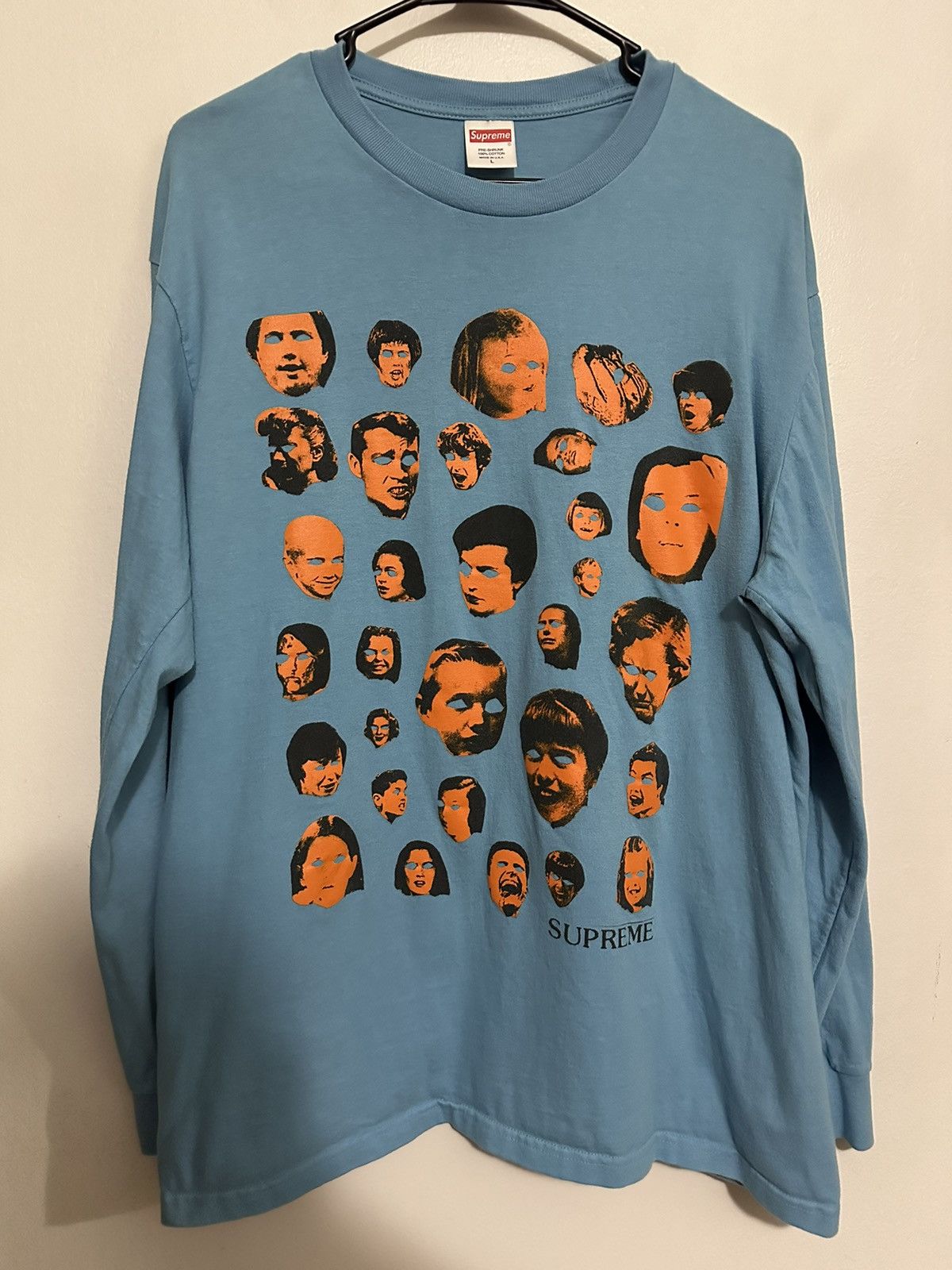 Supreme Supreme Faces L/S Tee | Grailed