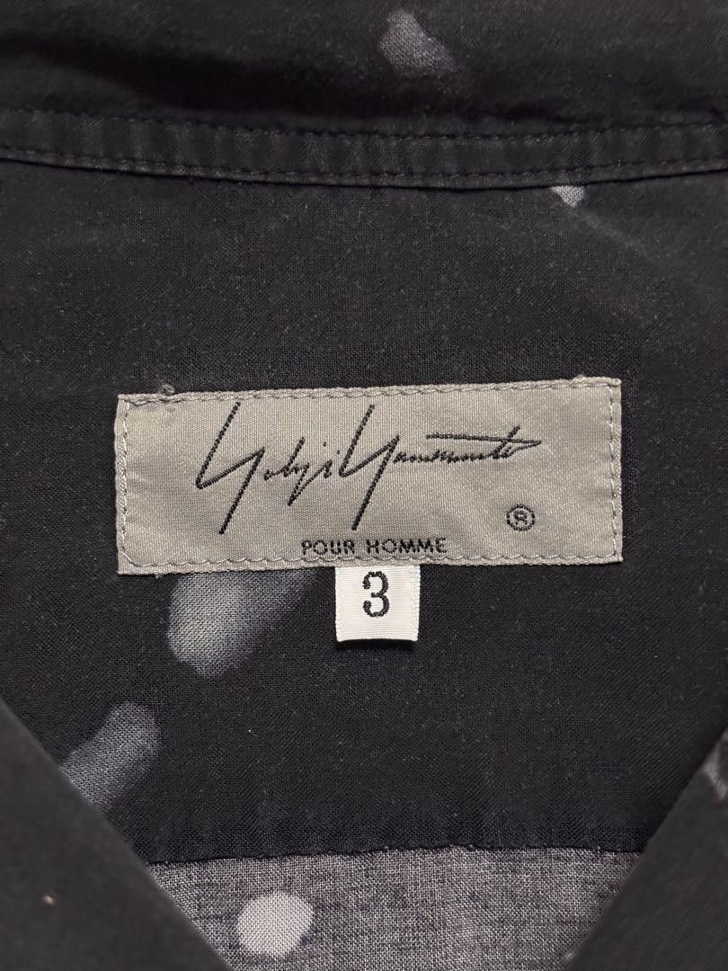 Yohji Yamamoto POUR HOMME skull printed shirts HW-B62-236 Size US L / EU 52-54 / 3 - 5 Thumbnail