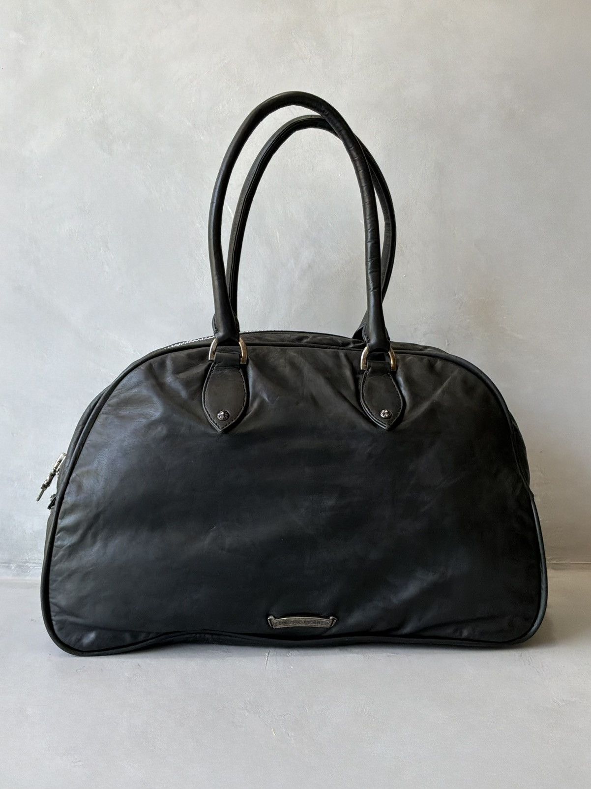 Chrome Hearts 90s Chrome Hearts - Cross Patch & Embellished 925 Bowler Bag Size ONE SIZE - 2 Thumbnail