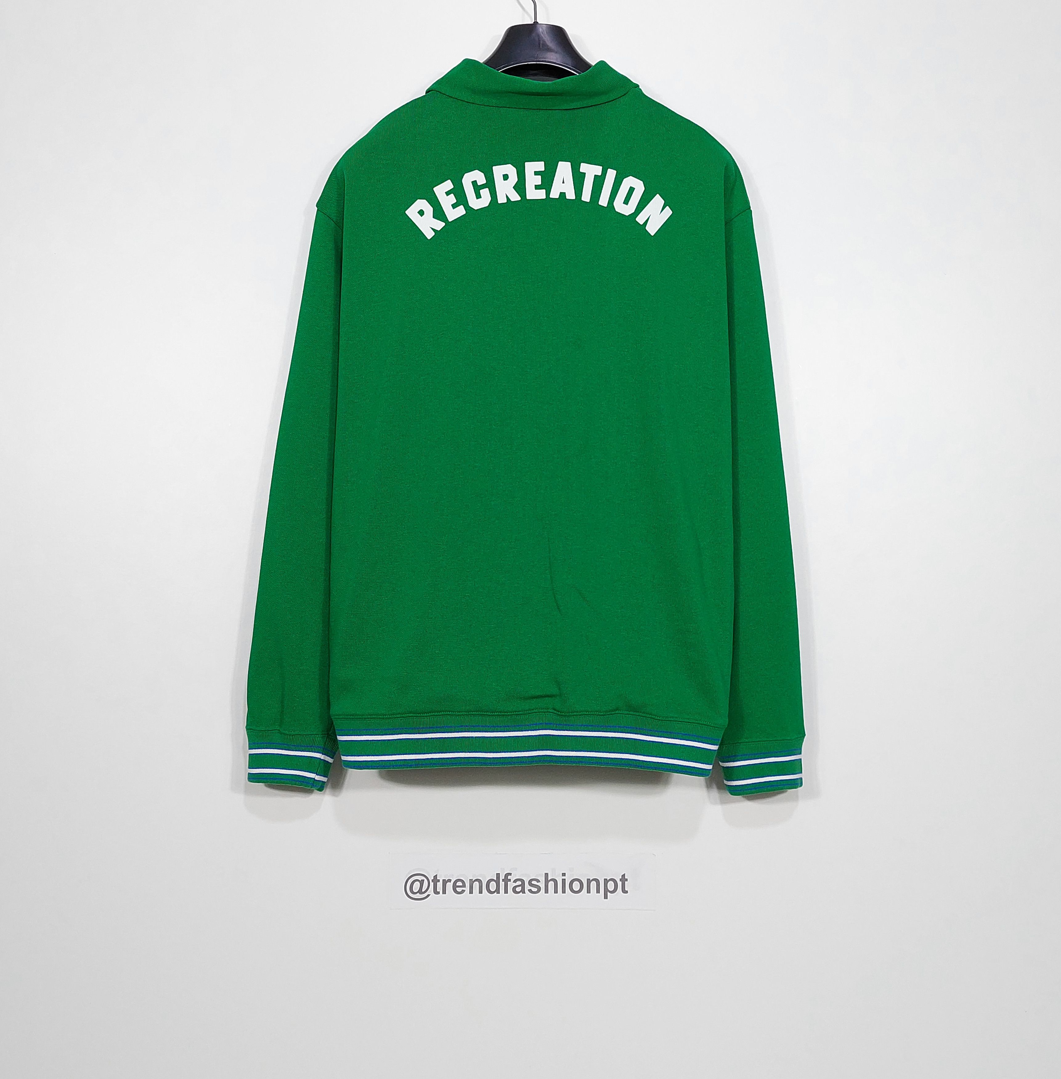 Bode recreation zip sweatshirt - green XL Size US XL / EU 56 / 4 - 8 Thumbnail