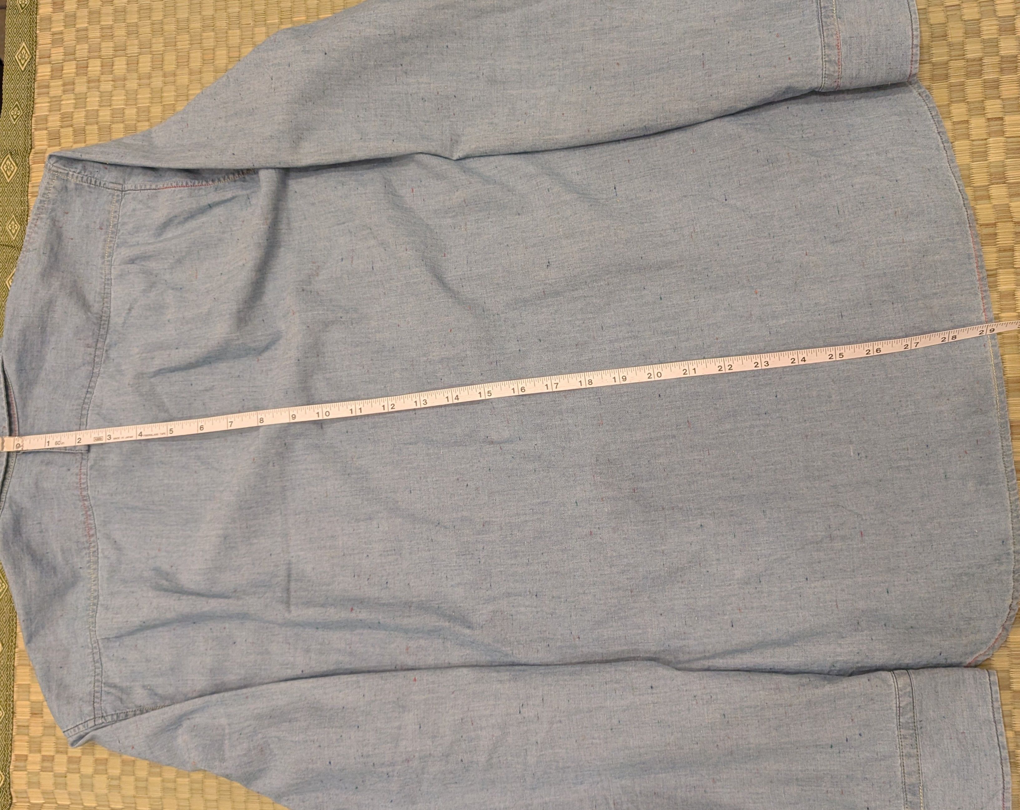Levi's Made & Crafted NWT Levi's Made & Crafted Rainbow Nep/Thread Button Up Shirt Size US M / EU 48-50 / 2 - 9 Thumbnail