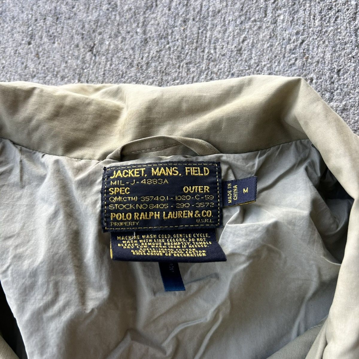 Lo Life × Polo Ralph Lauren × Vintage 2000s Polo by Ralph Lauren 1943 Field jacket Size US M / EU 48-50 / 2 - 3 Thumbnail