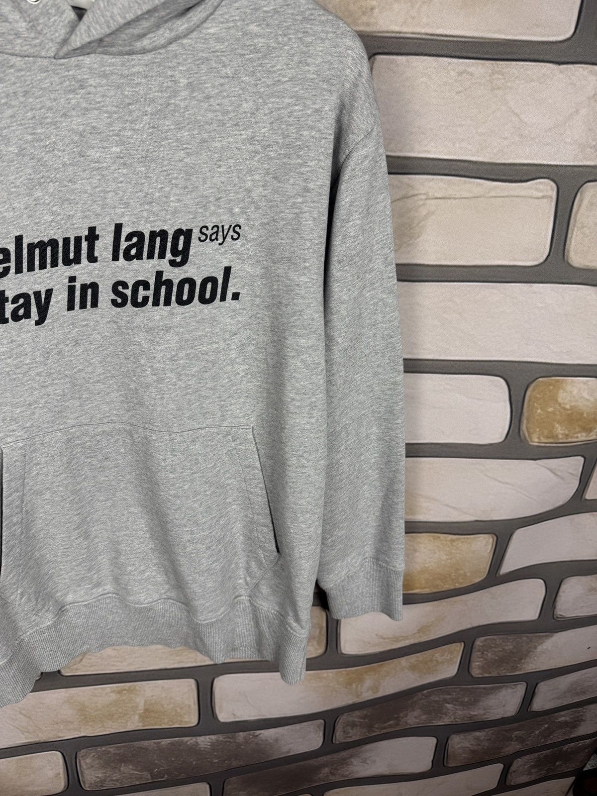 Helmut Lang Very rare helmut lang mens oversize hoodie sweater Size US L / EU 52-54 / 3 - 3 Thumbnail