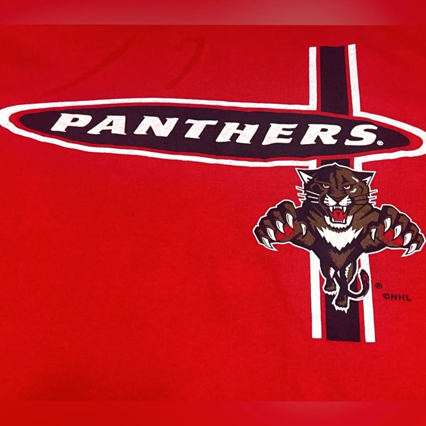Logo 7 VINTAGE Florida Panthers NHL Hockey Logo 7 T Shirt SIZE XXL Red Men 1993 90s Size US XXL / EU 58 / 5 - 3 Thumbnail