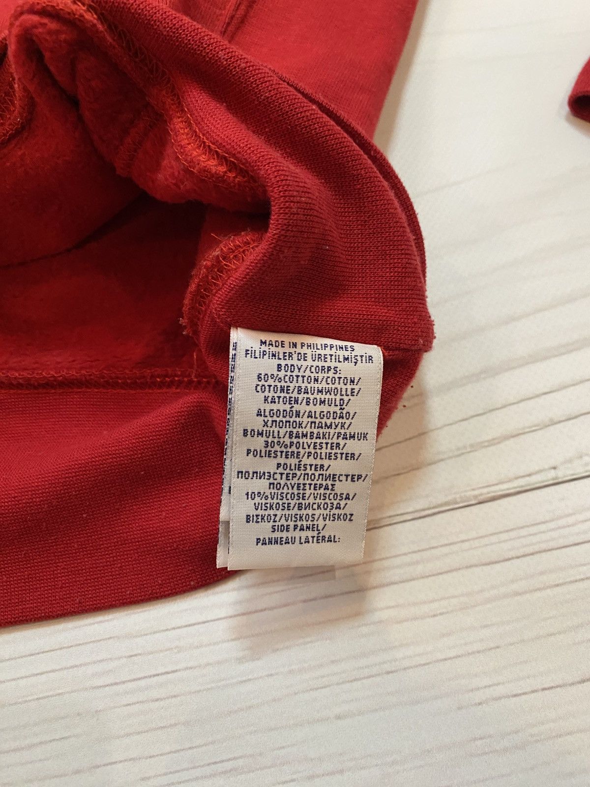 Polo Ralph Lauren Vintage Polo Ralph Lauren y2k sweatshirt Red Colour Size M Size US M / EU 48-50 / 2 - 9 Thumbnail