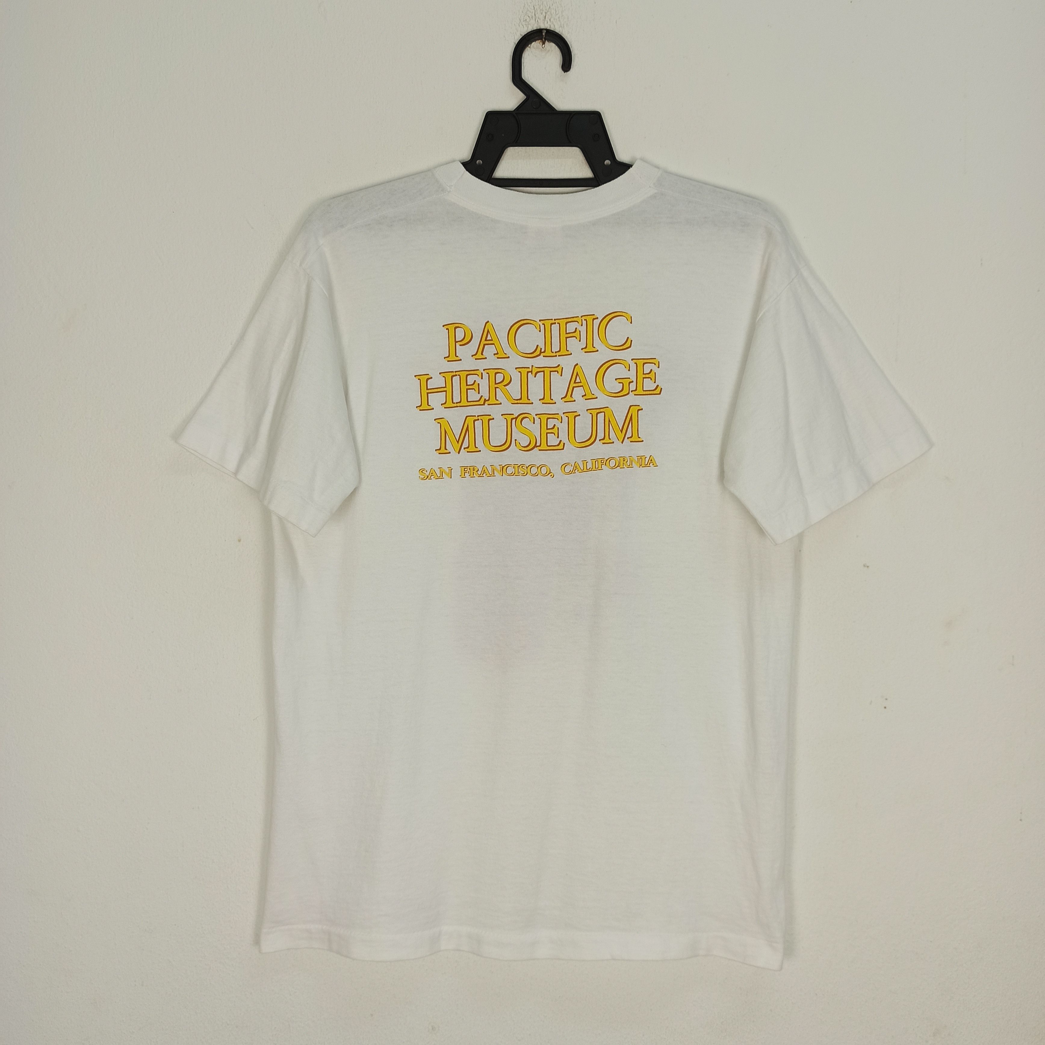 Fruit Of The Loom × Vintage Vintage 90's Pacific Heritage Museum Tshirt Size US M / EU 48-50 / 2 - 5 Thumbnail