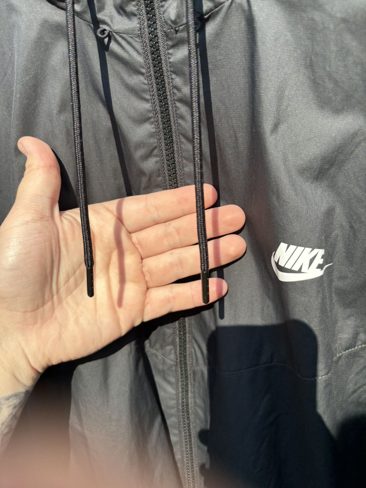 Nike Black Nike Windbreaker Size US XXL / EU 58 / 5 - 5 Thumbnail