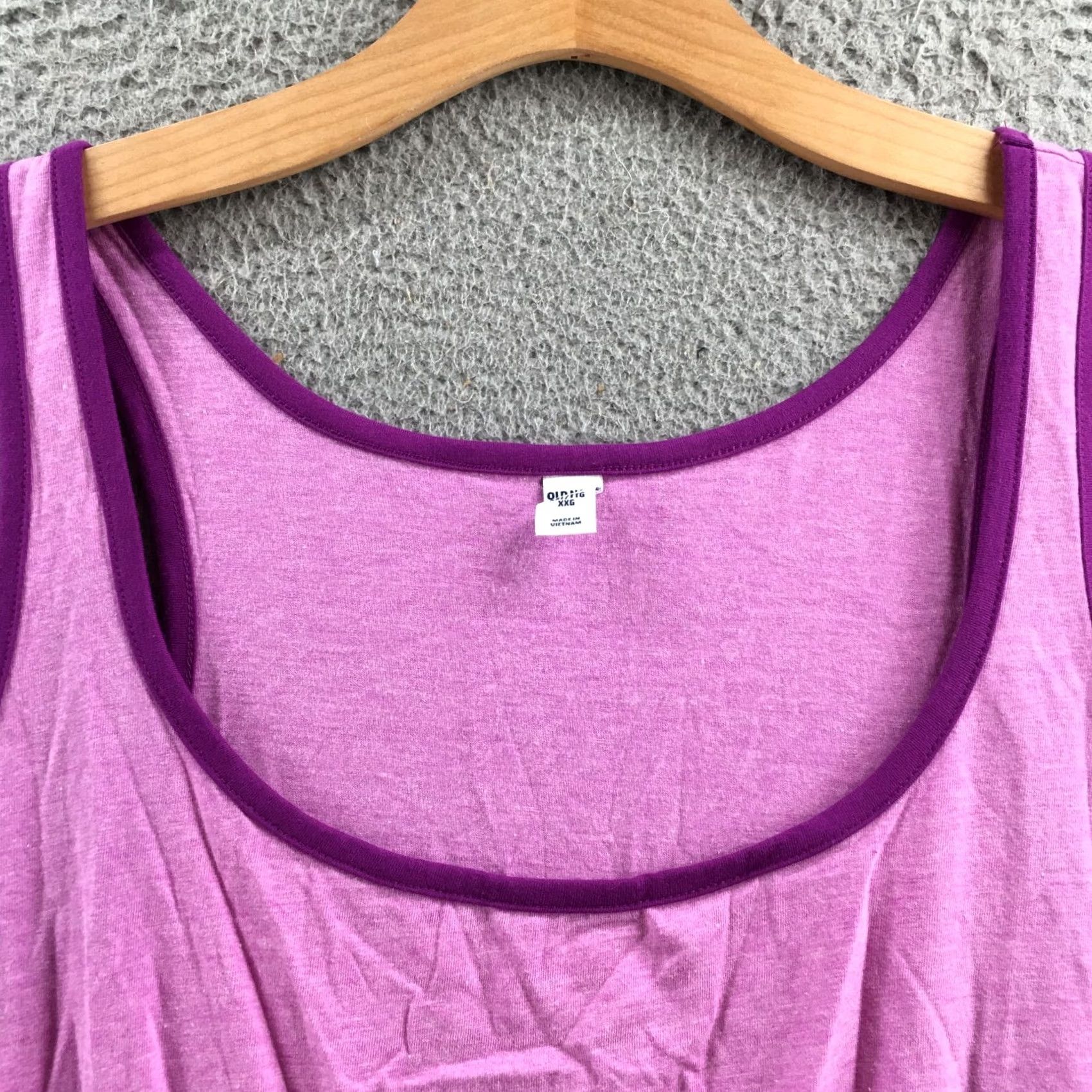 Old Navy Old Navy Tank Top Womens 2XL Purple Cotton Blend Sleeveless Pullover Casual NEW Womens Tank Top Purple 2XL Cotton Blend Sleeveless Casual Old Navy Size XXL / US 16-18 / IT 52-54 - 3 Thumbnail