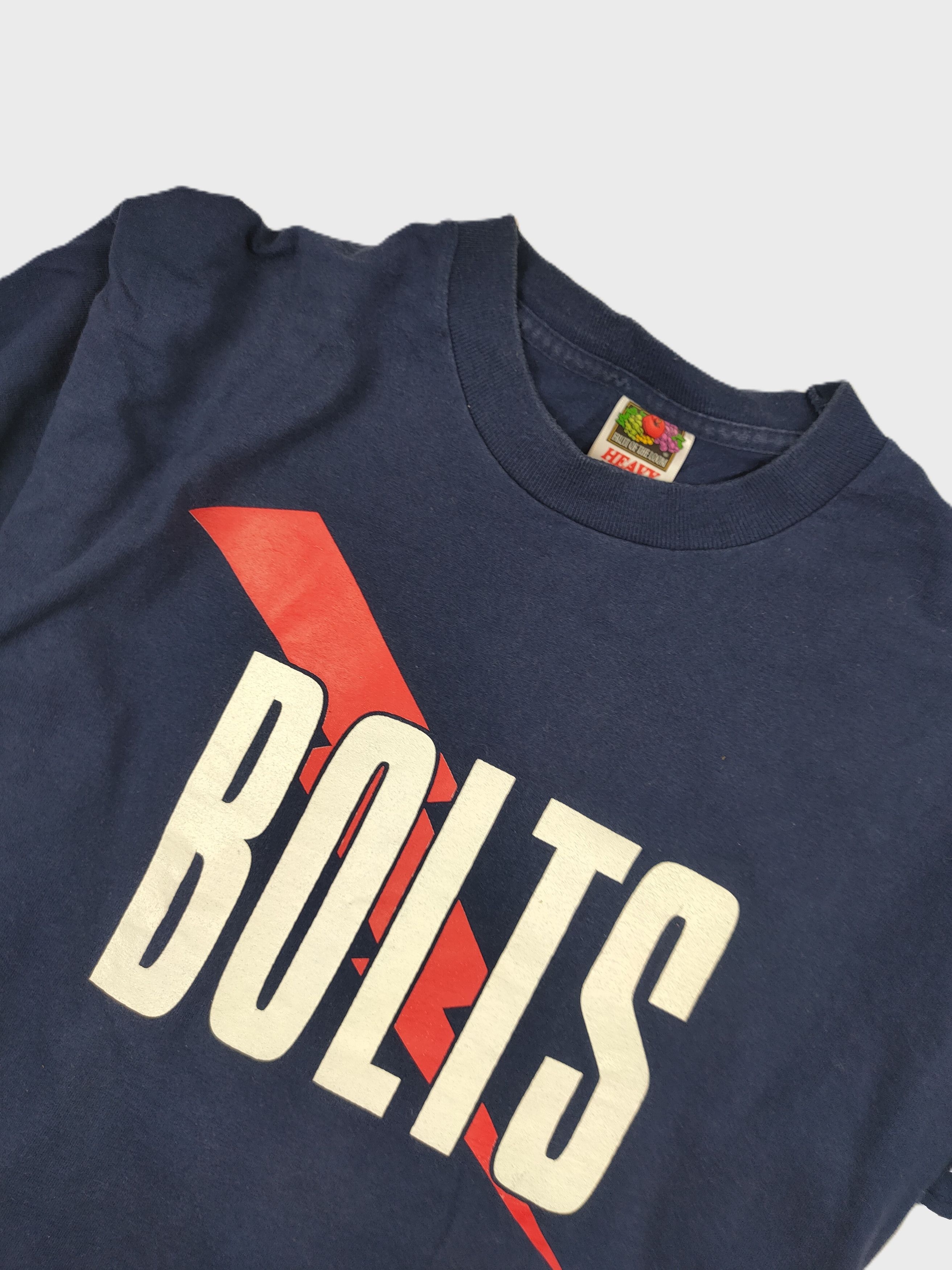NFL Tampa Bay Lightning “BOLTS” 90s Single Stitch Tee – XL Size US XL / EU 56 / 4 - 3 Thumbnail