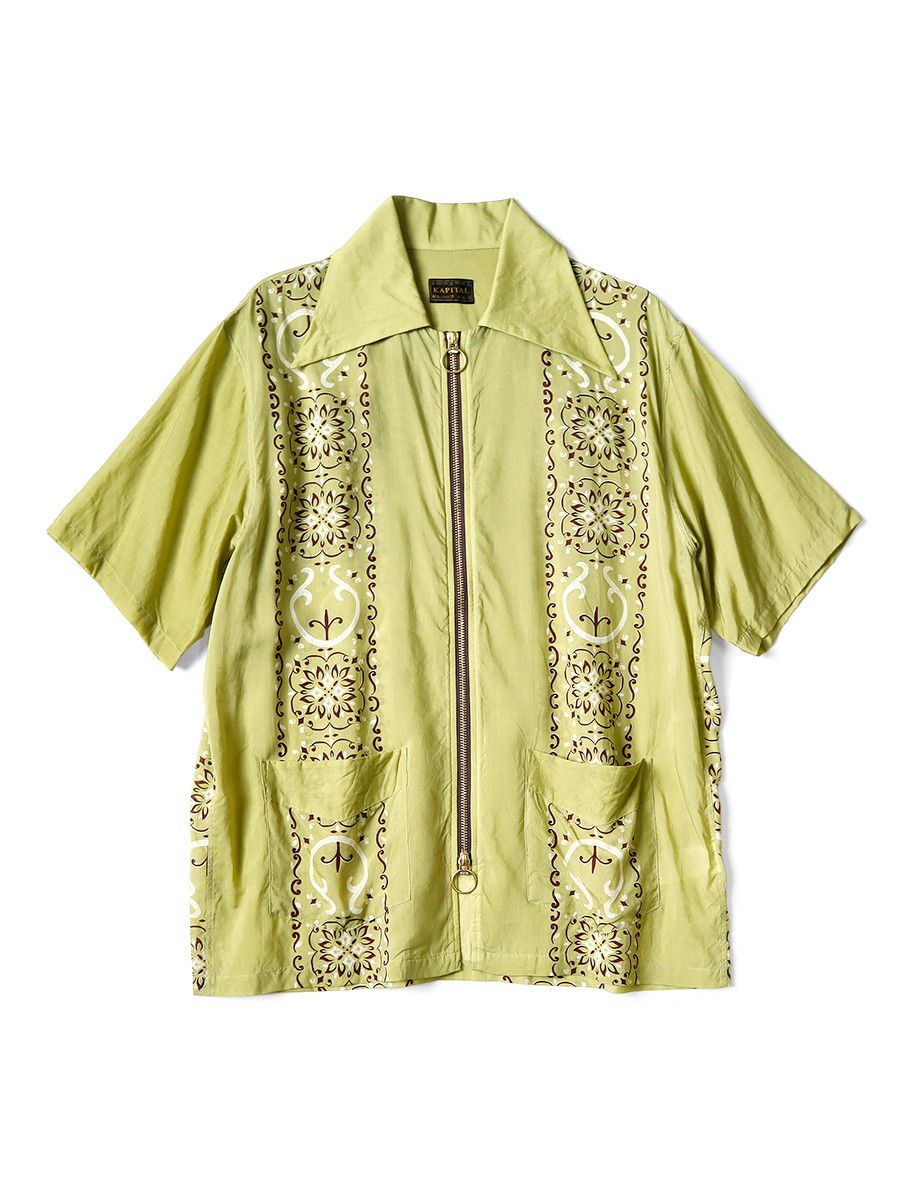 Kapital Hanabananaja Cuban zipper Shirt