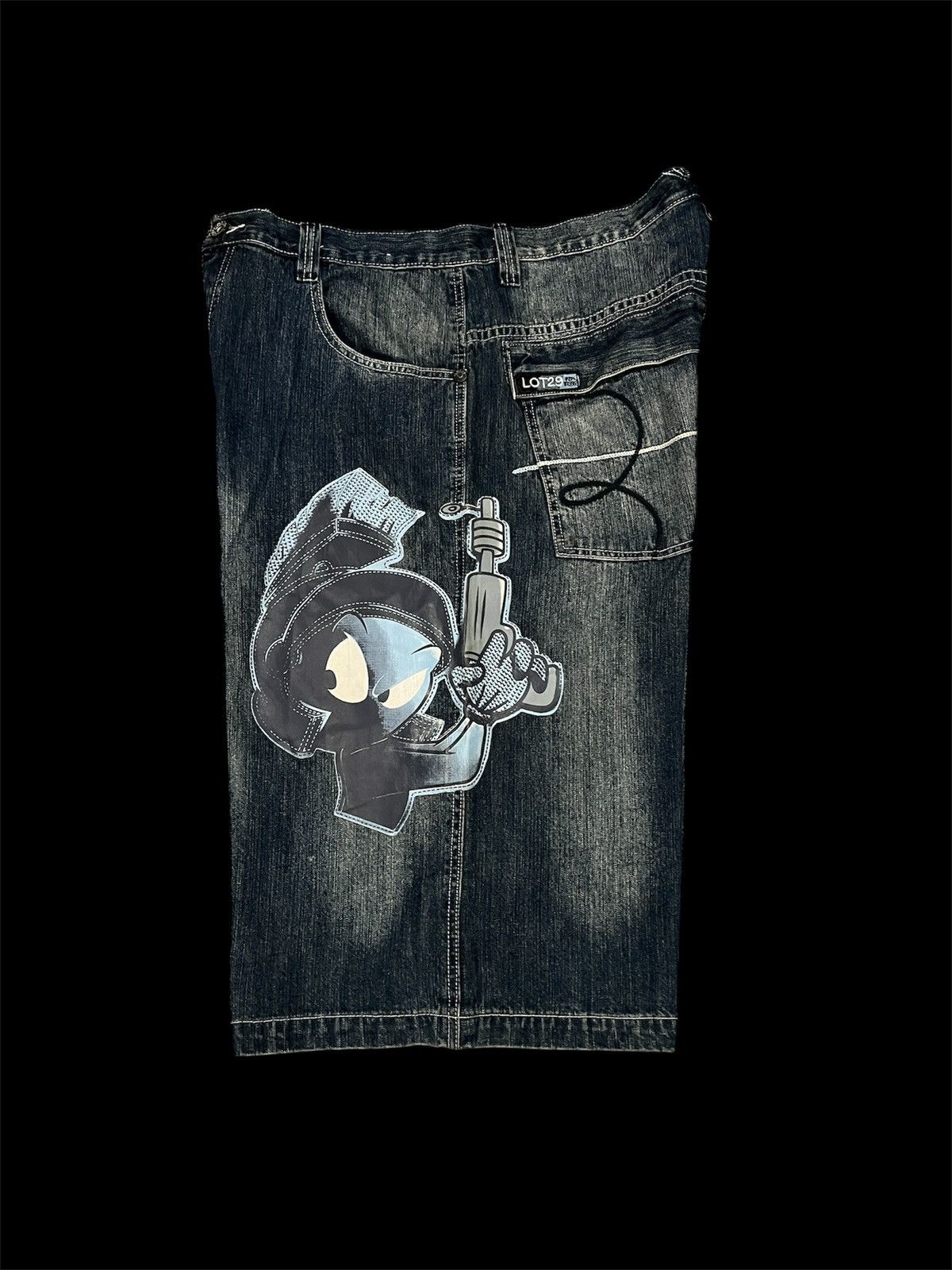 Other Crazy Vintage Y2k Lot29 Baggy wide leg Southpole style jeans Size US 36 / EU 52 - 5 Thumbnail