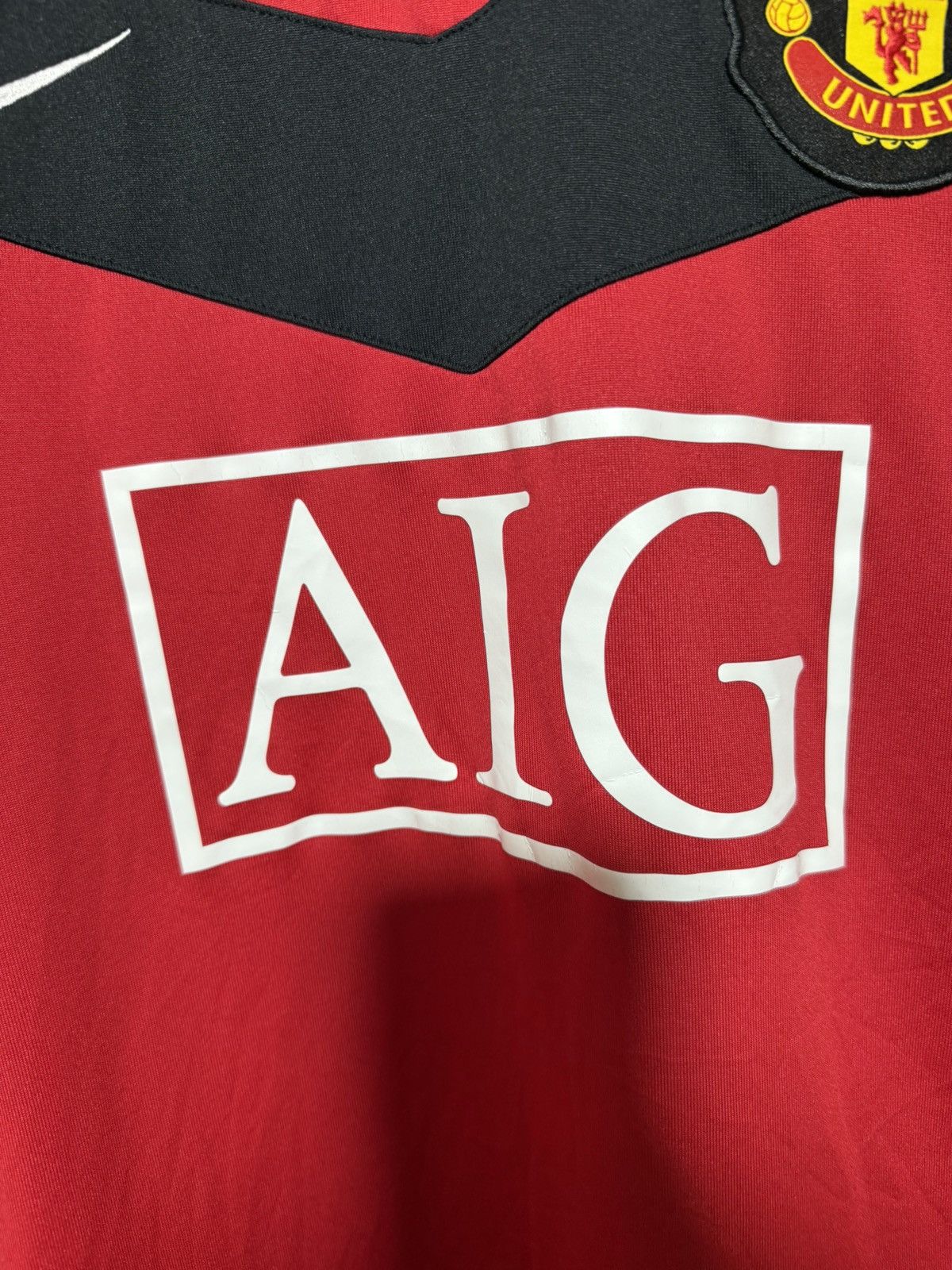 Nike × Vintage Nike 2009 2010 Manchester United Giggs Home Soccer Jersey Size US XXL / EU 58 / 5 - 11 Thumbnail