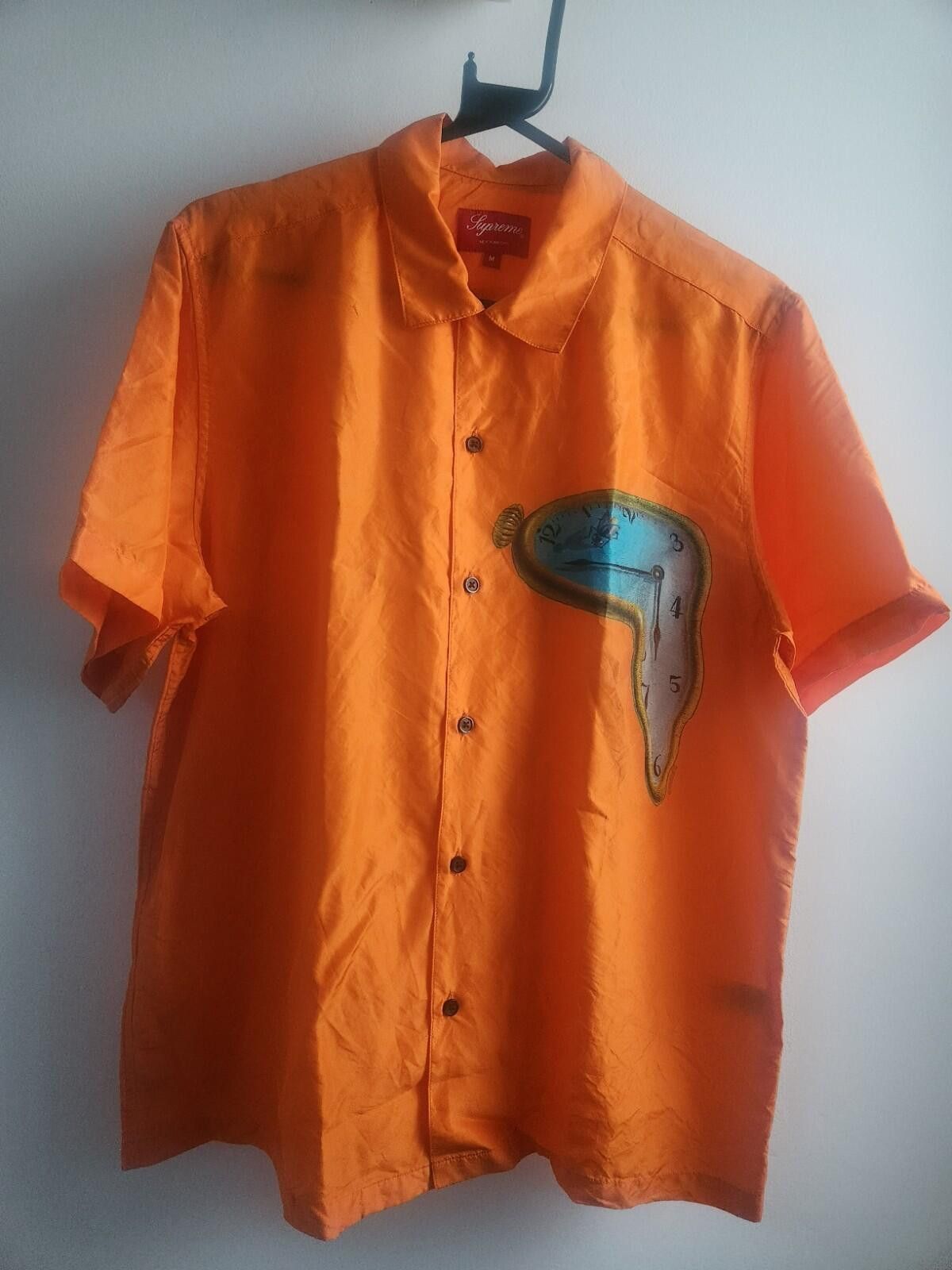 Supreme SUPREME MARBLE SILK SHIRT S/S 2020 | Grailed