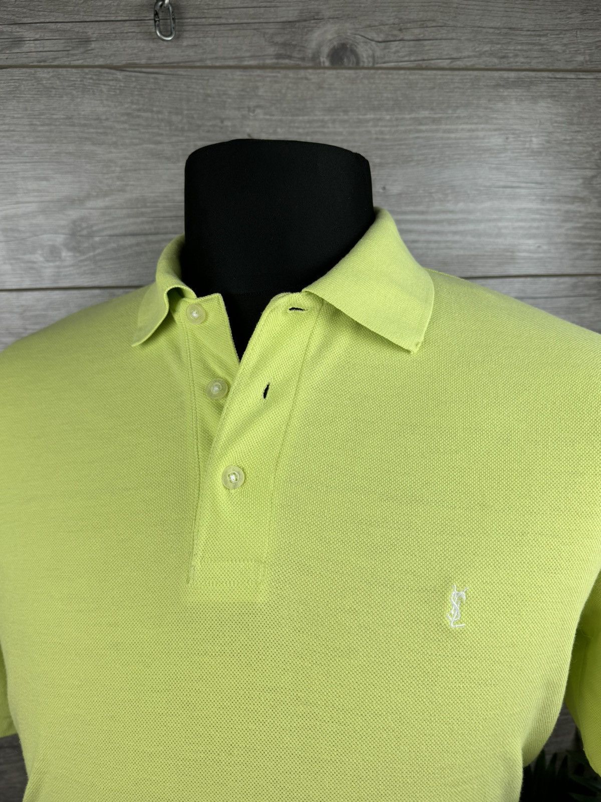 Vintage × Yves Saint Laurent Polo YSL Yves Saint Laurent Luxury Vintage Shirts Size M Size US M / EU 48-50 / 2 - 3 Thumbnail