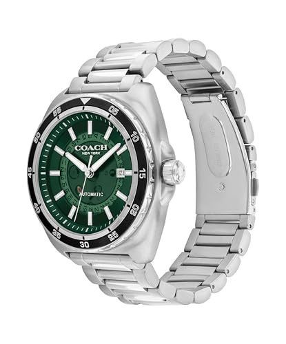 Coach Coach Watch Charter Automatic 44mm 14602713 Men Silver Size ONE SIZE - 1 Thumbnail