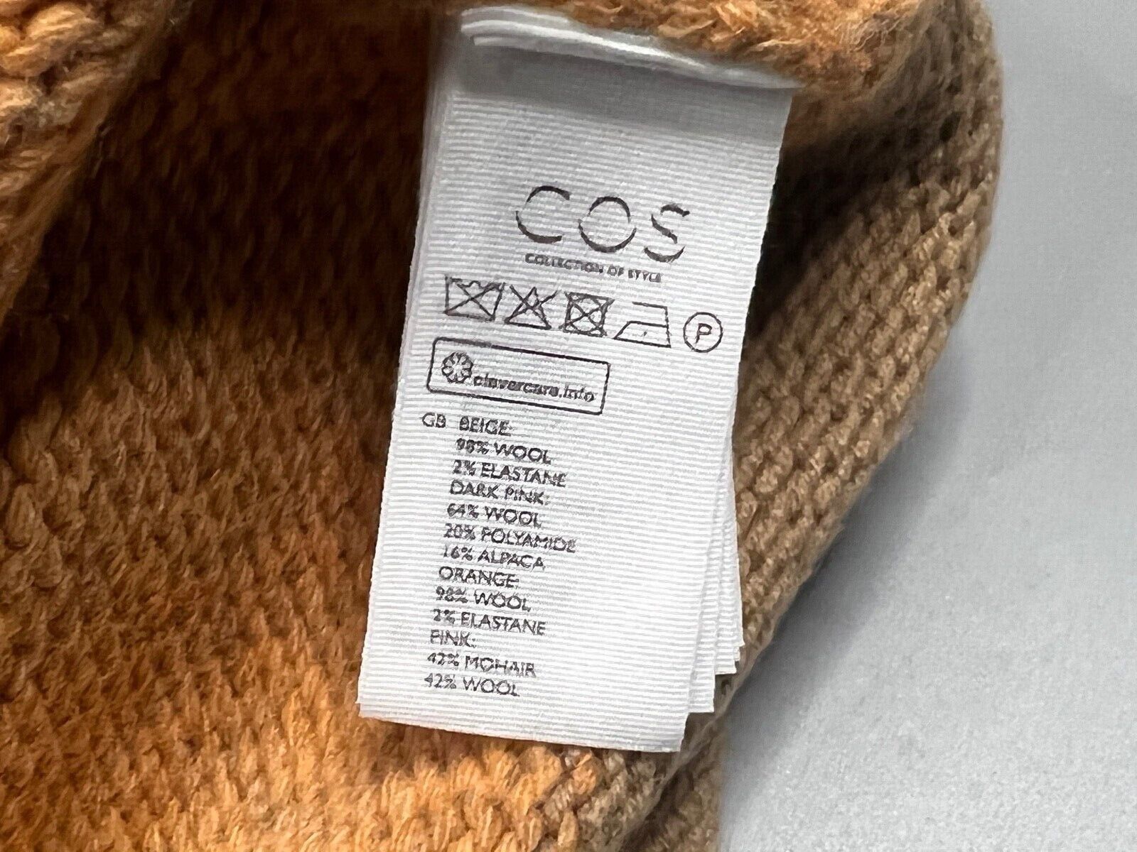 Cos COS women's wool top S Size S / US 4 / IT 40 - 6 Thumbnail