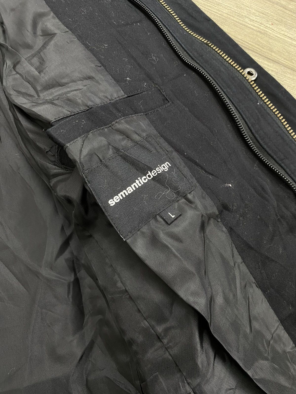 semanticdesign 2000s Vintage SematicDesign Pocket Saditionaries Punk Jacket Size US L / EU 52-54 / 3 - 6 Thumbnail