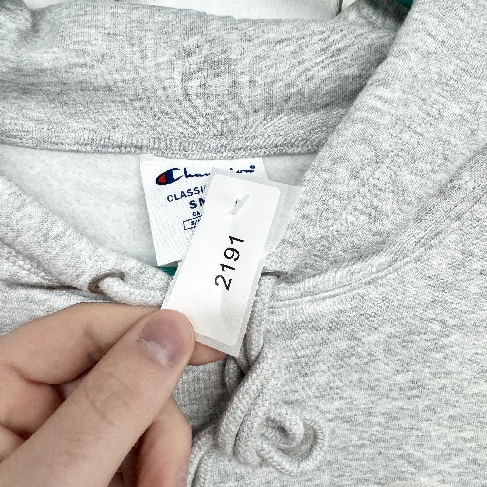 Champion Champion Sweater Unisex Small Gray Classic Fleece Hoodie NWT Size US S / EU 44-46 / 1 - 3 Thumbnail