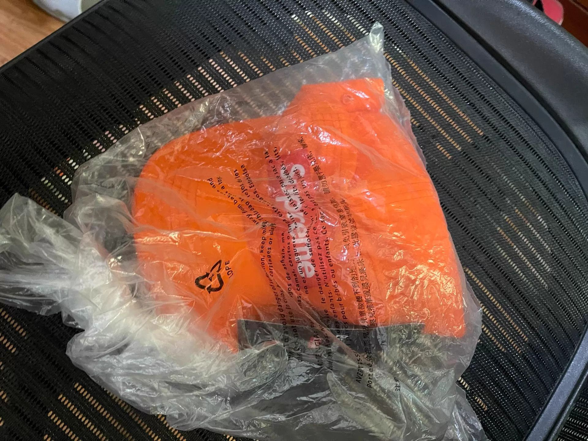 Supreme Supreme Harbour Waxed Orange Camp Cap Leather Buckle Size ONE SIZE - 3 Thumbnail