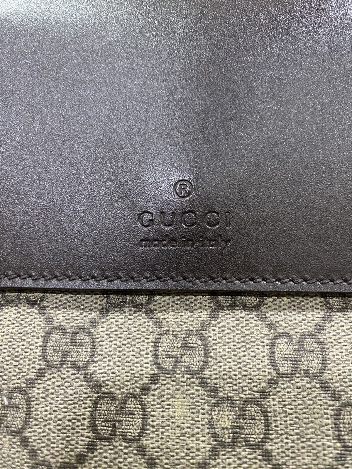 Gucci Authentic Gucci GG Supreme Flap Messenger Bag Size ONE SIZE - 3 Thumbnail