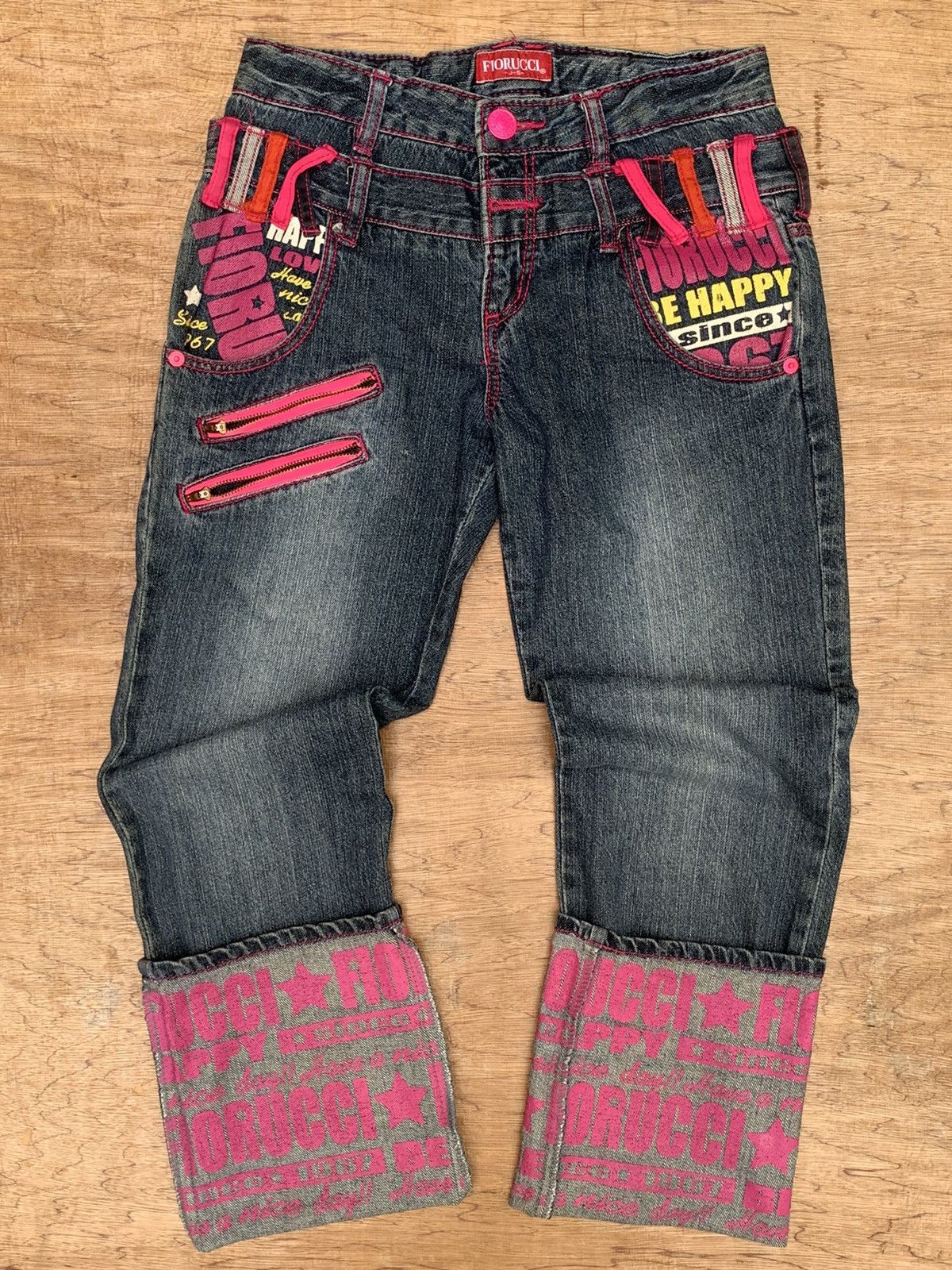 Fiorucci Rare.. Fiorucci Double Waist ZipperJean Pants Size US 28 / EU 44 - 20 Thumbnail
