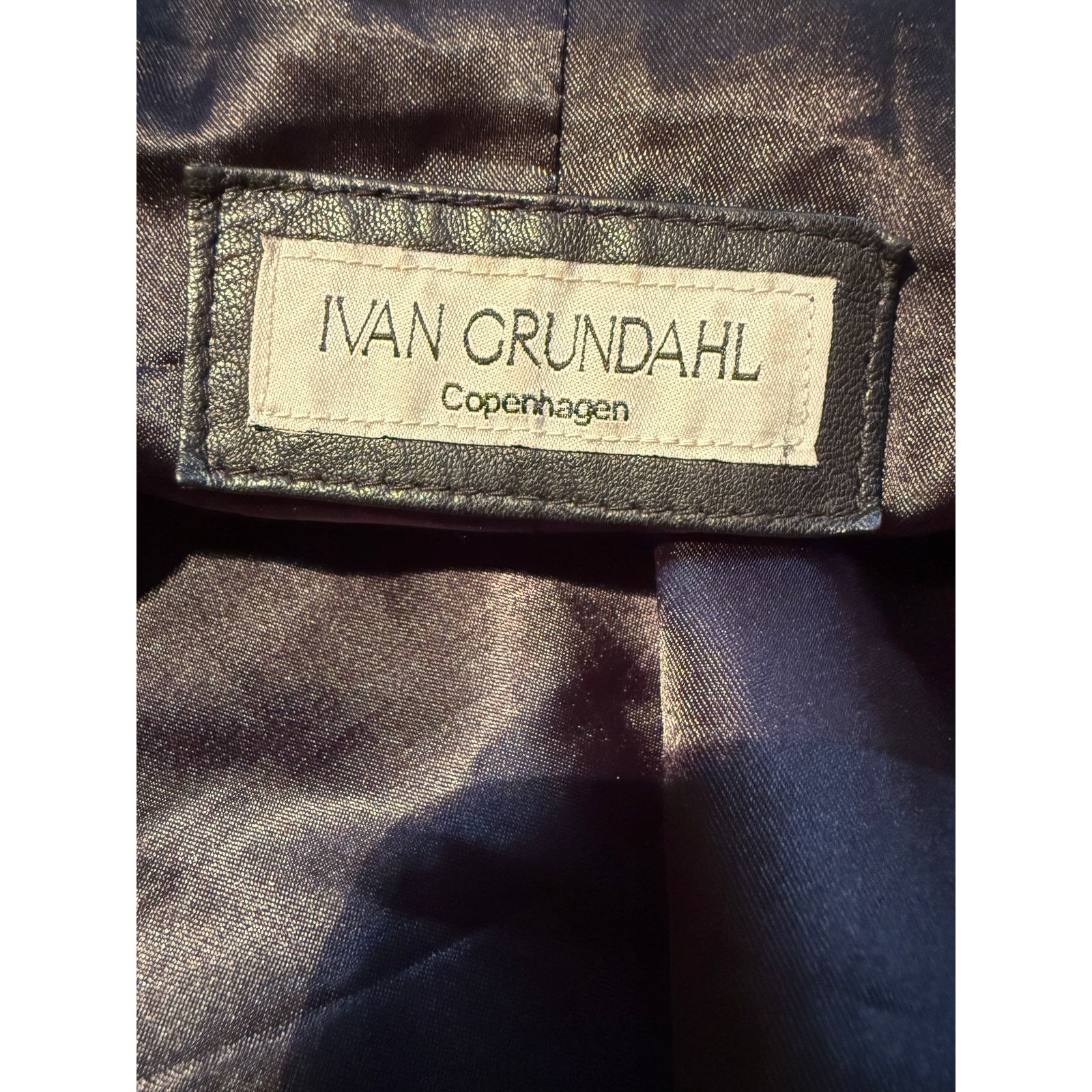 Ivan Grundahl Ivan Grundahl Leather Jacket size 40/6 US Size M / US 6-8 / IT 42-44 - 5 Thumbnail
