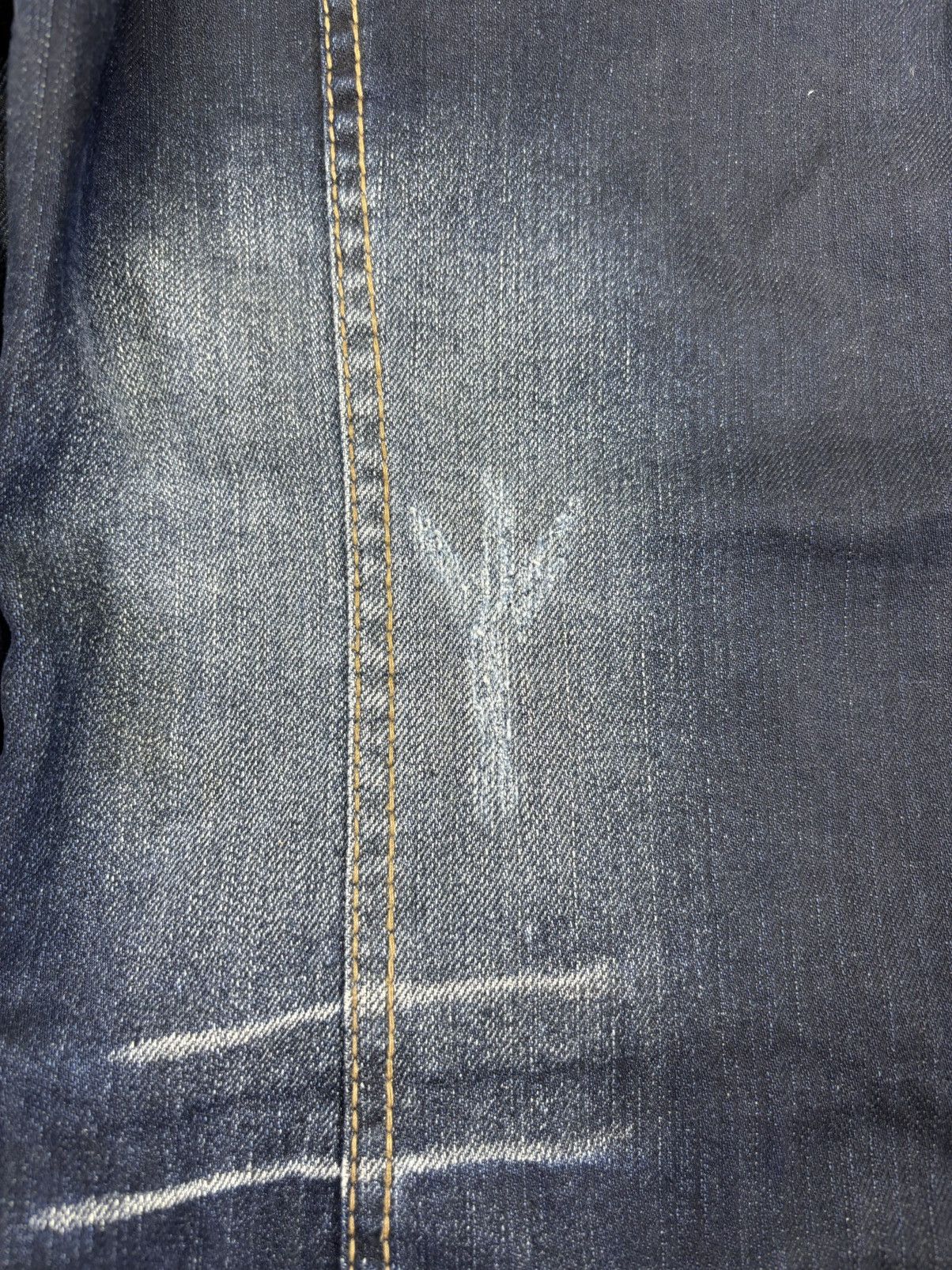 Japanese Brand Very Rare NCFM Sick Indigo Stone Wash Trucker Jacket F820 Size US XS / EU 42 / 0 - 13 Thumbnail