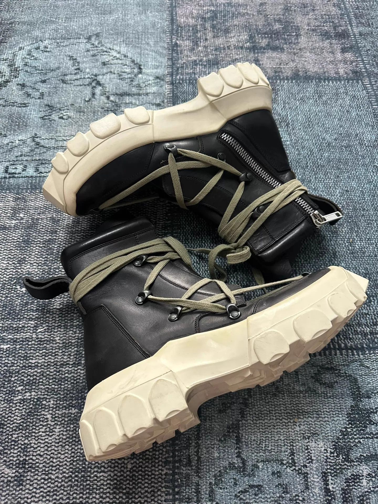 Rick Owens Rick Owens Pentagram Octopus Sole Boots 39 (40) Size US 6 / EU 39 - 2 Thumbnail