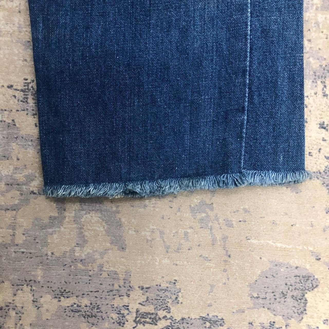 P863. VINTAGE TALON ZIPPER MCQUEEN JEANS