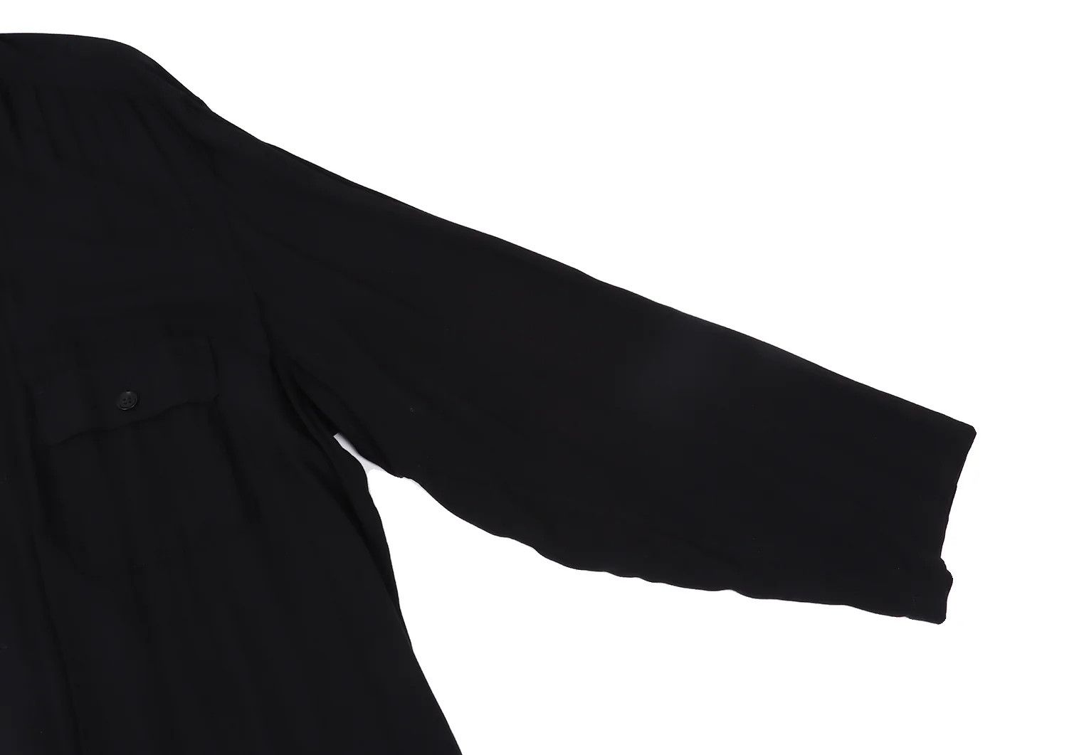 Yohji Yamamoto Yohji Yamamoto Rayon Pocket Design Long Shirt Size US XL / EU 56 / 4 - 8 Thumbnail