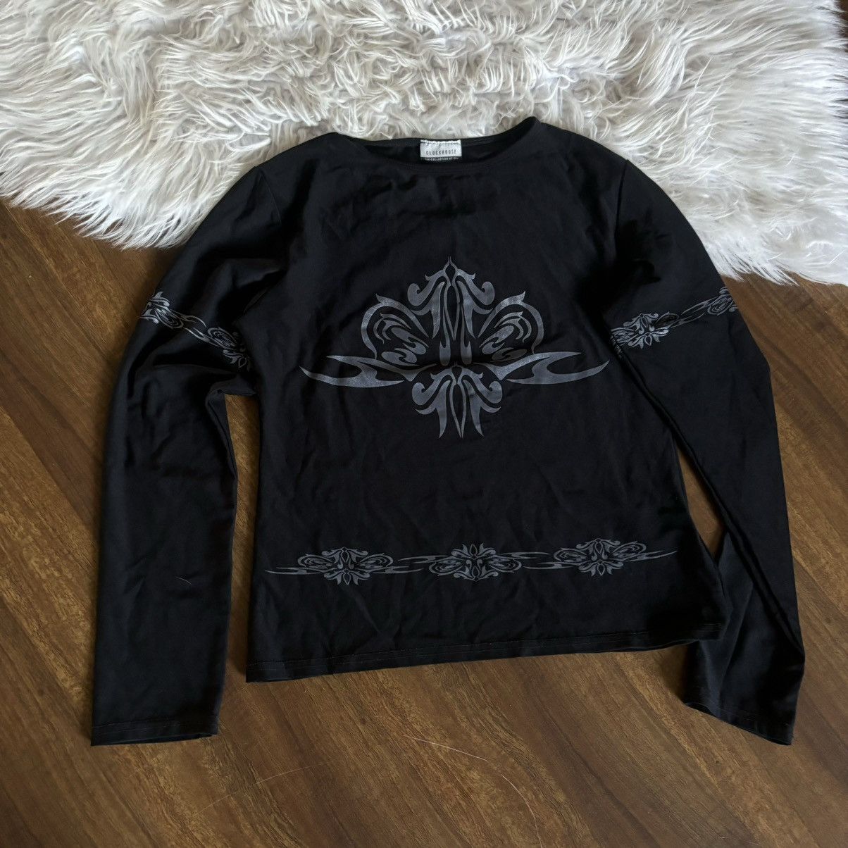 C&A × Vintage VINTAGE TRIBLE LONG-SLEEVE Size L / US 10 / IT 46 - 2 Thumbnail