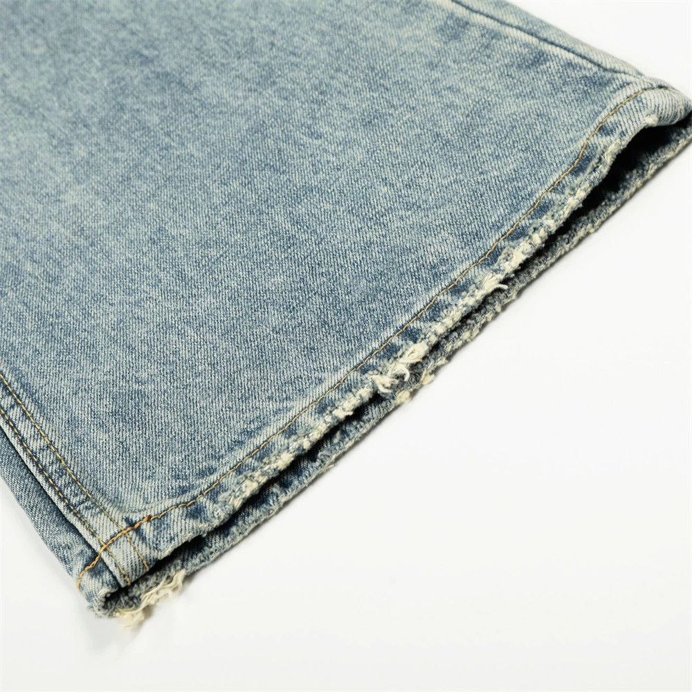Vintage Men's loose casual gradient distressed punk washed jeans Size US 32 / EU 48 - 6 Thumbnail