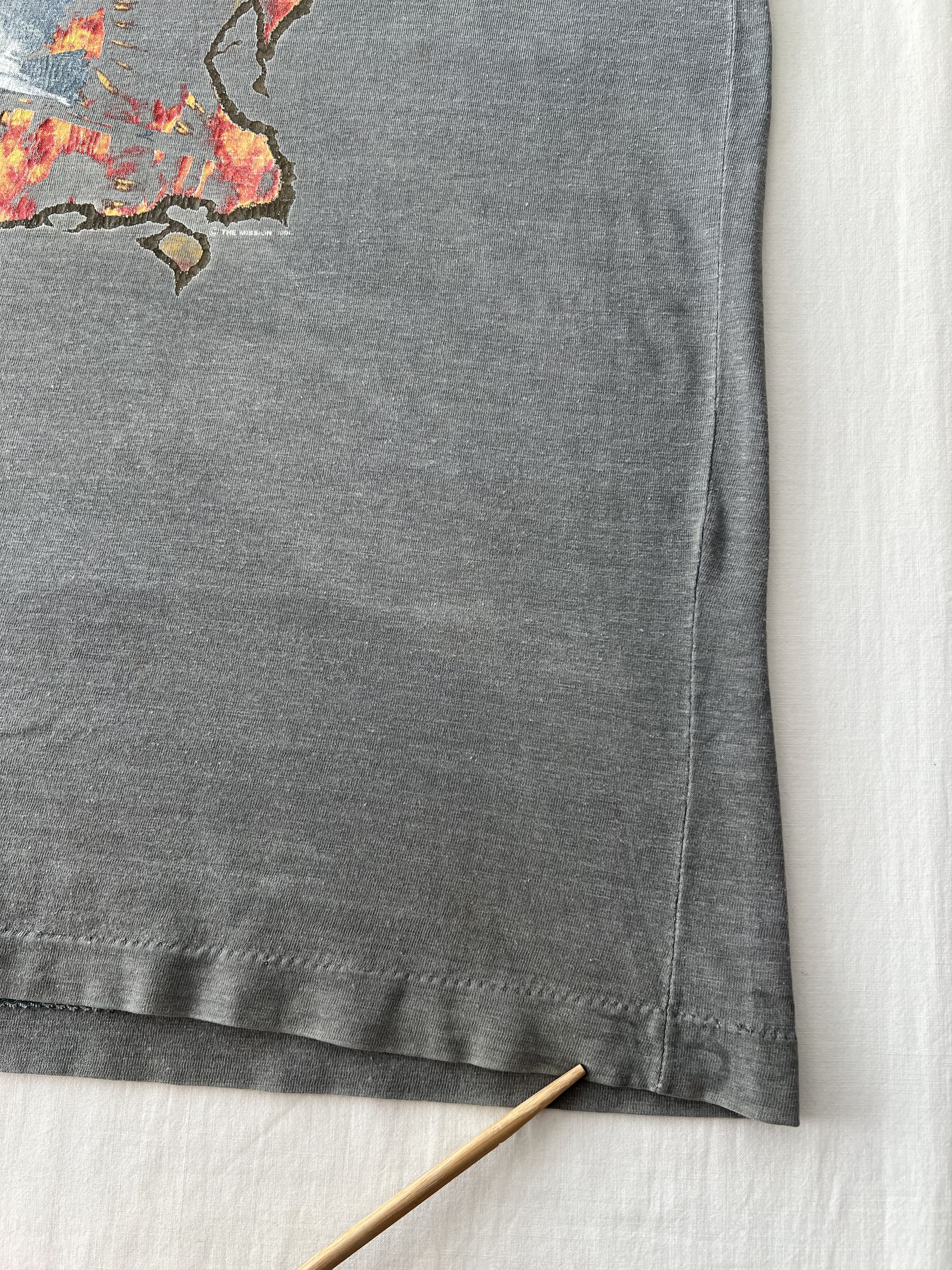 Band Tees Vintage 1990 The Mission Carved in Sand Sun Faded Thrashed Size US L / EU 52-54 / 3 - 9 Thumbnail