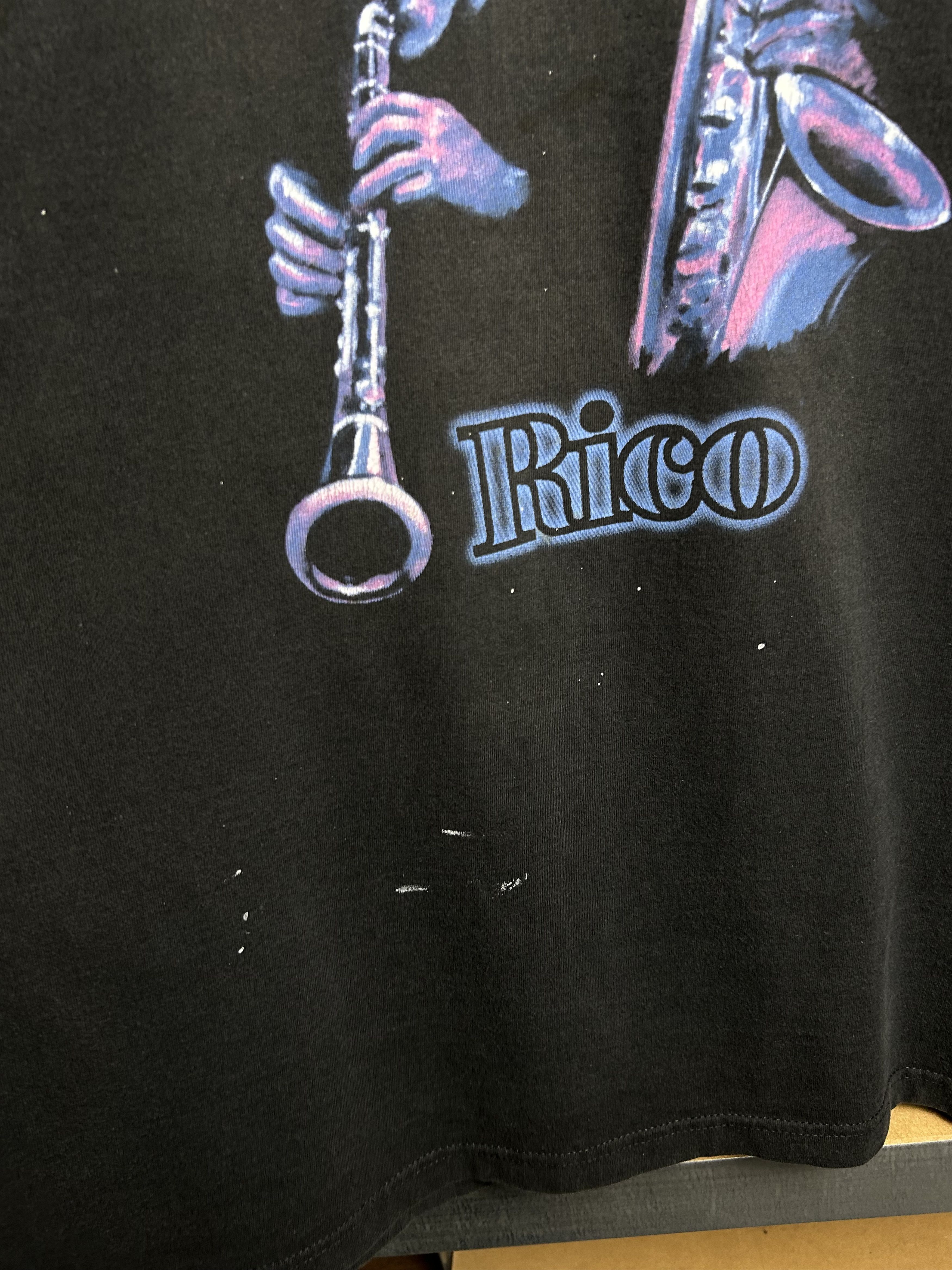 Band Tees Vintage 90s Rico Music T-shirt Size US XL / EU 56 / 4 - 8 Thumbnail