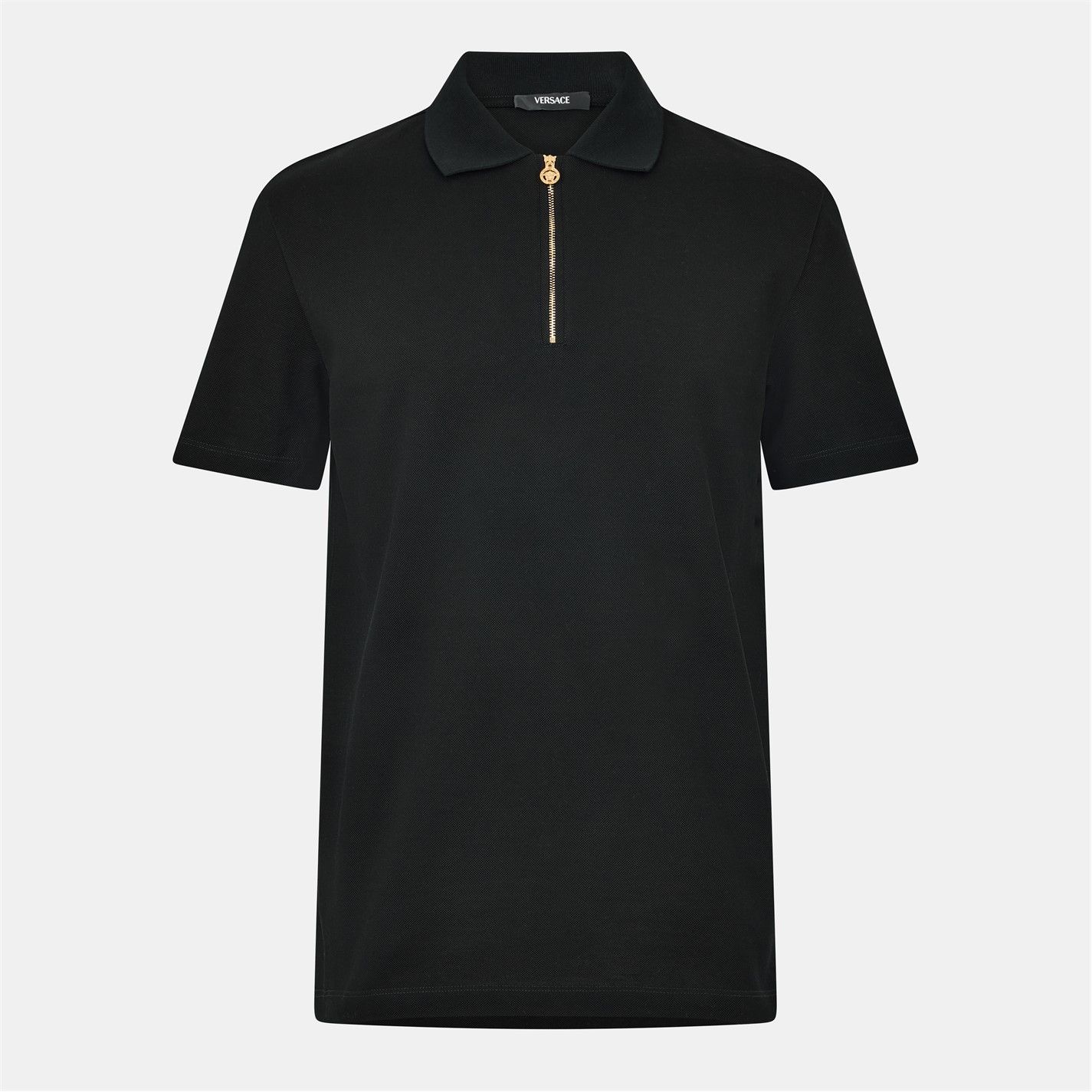 Versace o1g2r1mq0526 Short Sleeve Polo Shirt in Black Size US M / EU 48-50 / 2 - 1 Thumbnail
