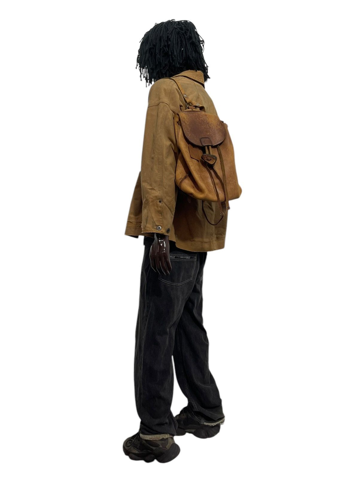Genuine Leather Full Leather Patina Herz Japan Backpack Bag 1🟩8 Size ONE SIZE - 5 Thumbnail