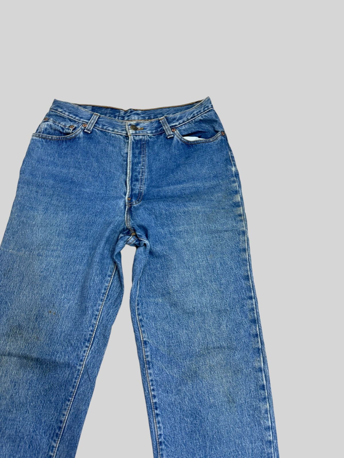 Levi's × Vintage Vintage 90s Levis 501 Button 544 Butterfly Jeans Size US 30 / EU 46 - 5 Thumbnail