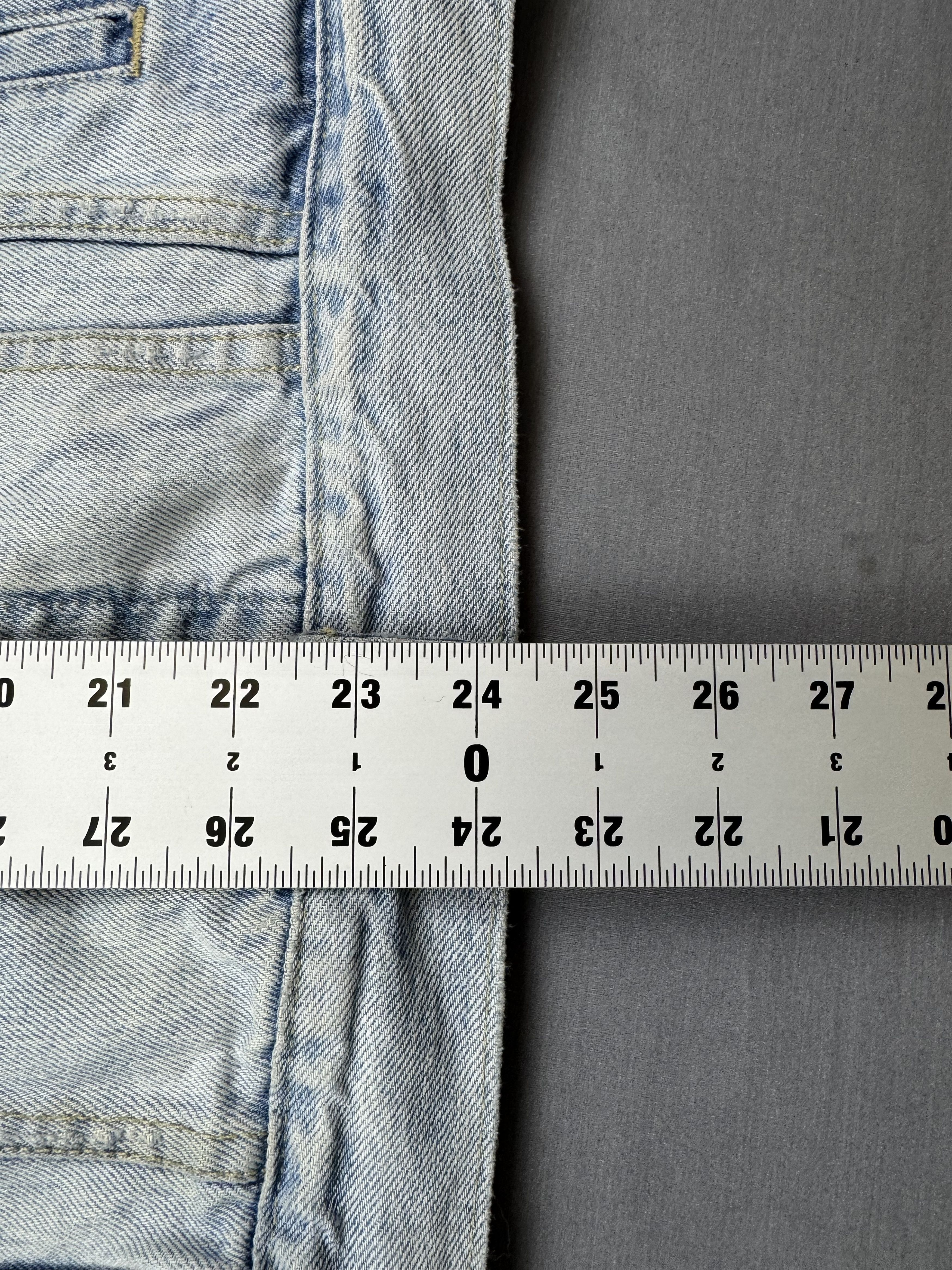 Levi's Levi's Premium Denim Trucker Jacket Distressed Light Wash Size S / US 4 / IT 40 - 9 Thumbnail