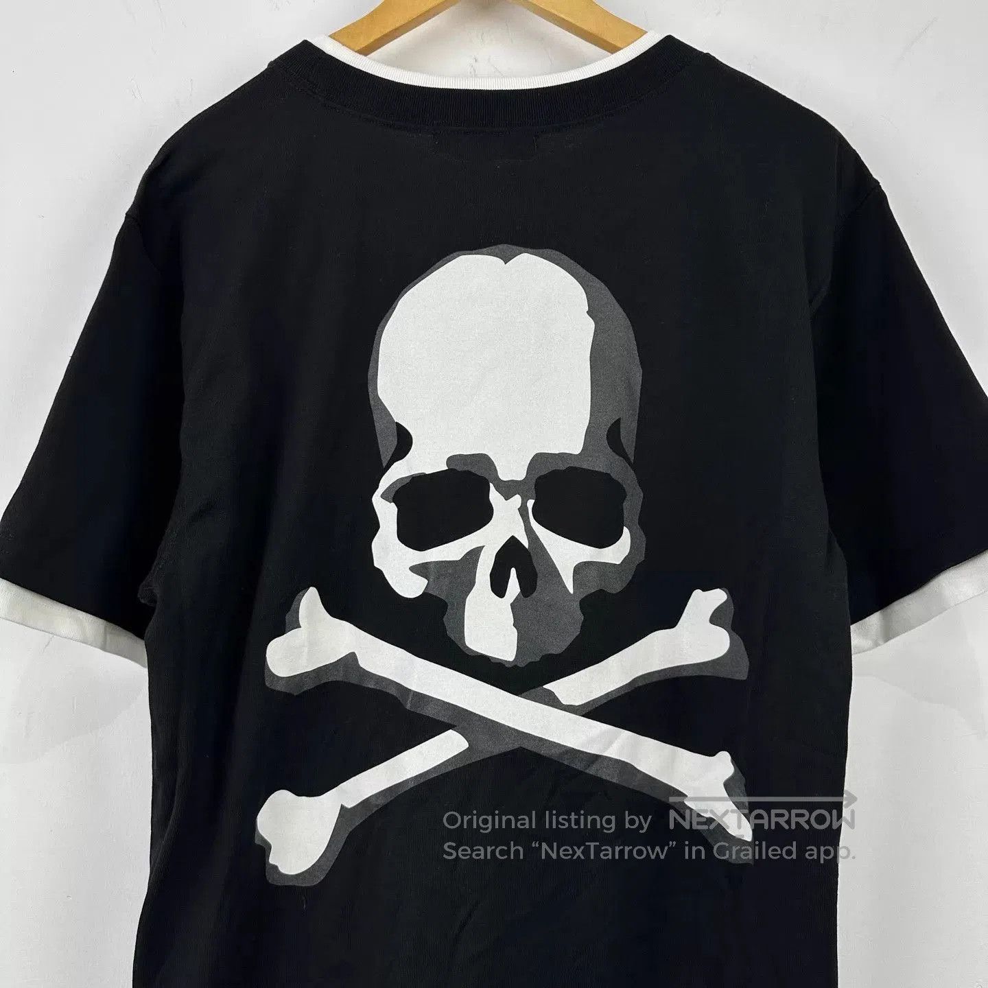 Mastermind Japan Black Layered Short Sleeve Shirt. Size US M / EU 48-50 / 2 - 4 Thumbnail