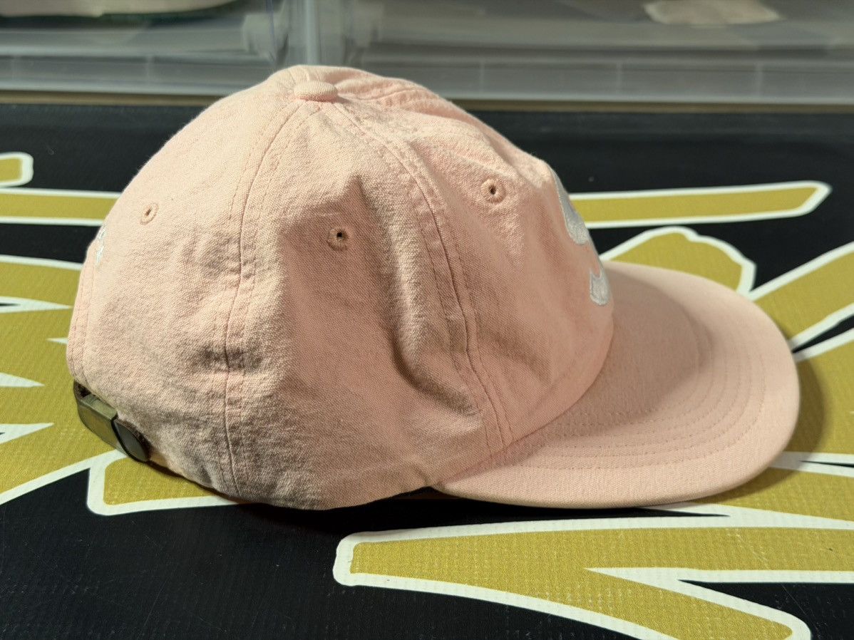 Supreme Supreme Washed Chambray S Logo 6-Panel Pink SS18 Strapback Size ONE SIZE - 5 Thumbnail