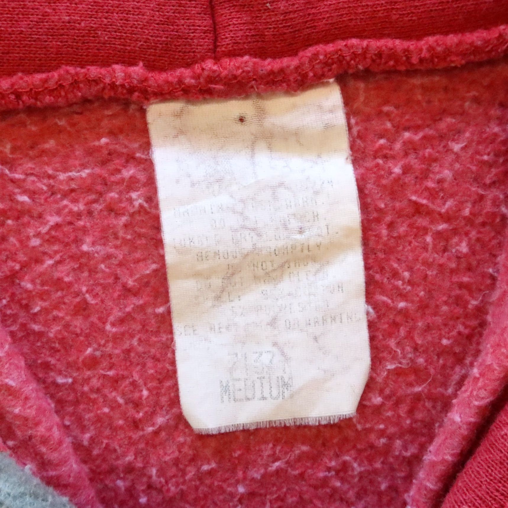 Carhartt Vintage Carhartt Two Tone Hoodie Sweatshirt Mens M Red Size US M / EU 48-50 / 2 - 6 Thumbnail